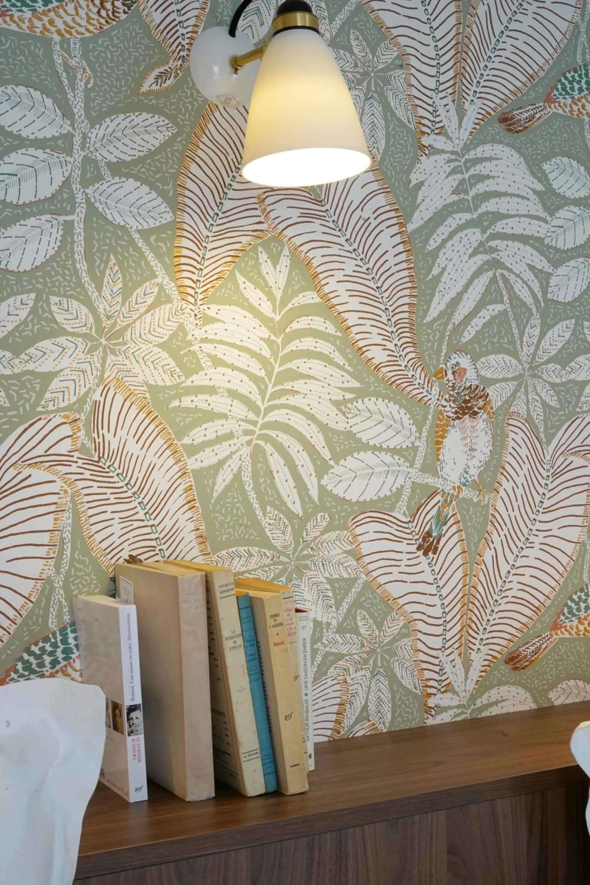 Decorative detail in Hôtel Littéraire Arthur Rimbaud, BW Signature Collection