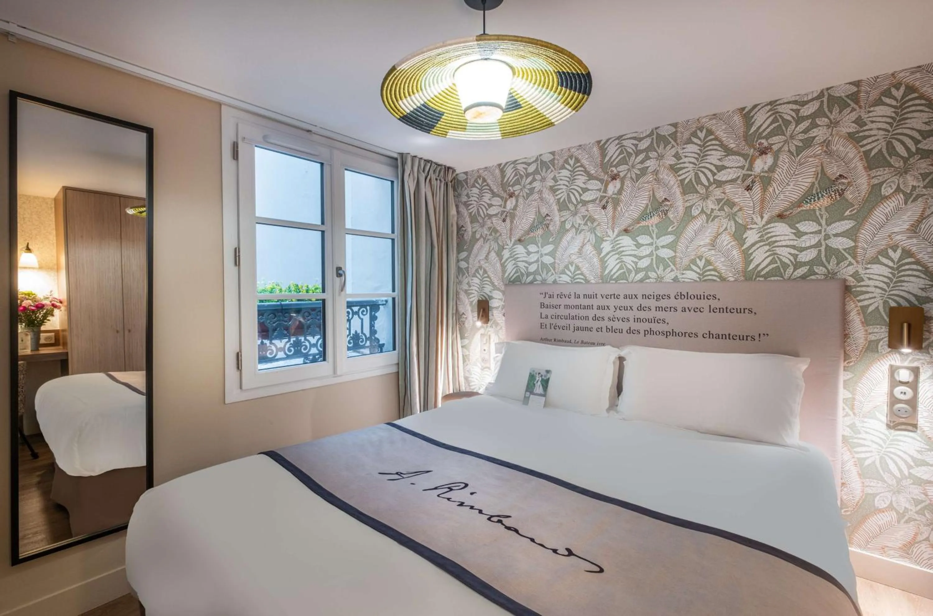 Bedroom, Bed in Hôtel Littéraire Arthur Rimbaud, BW Signature Collection