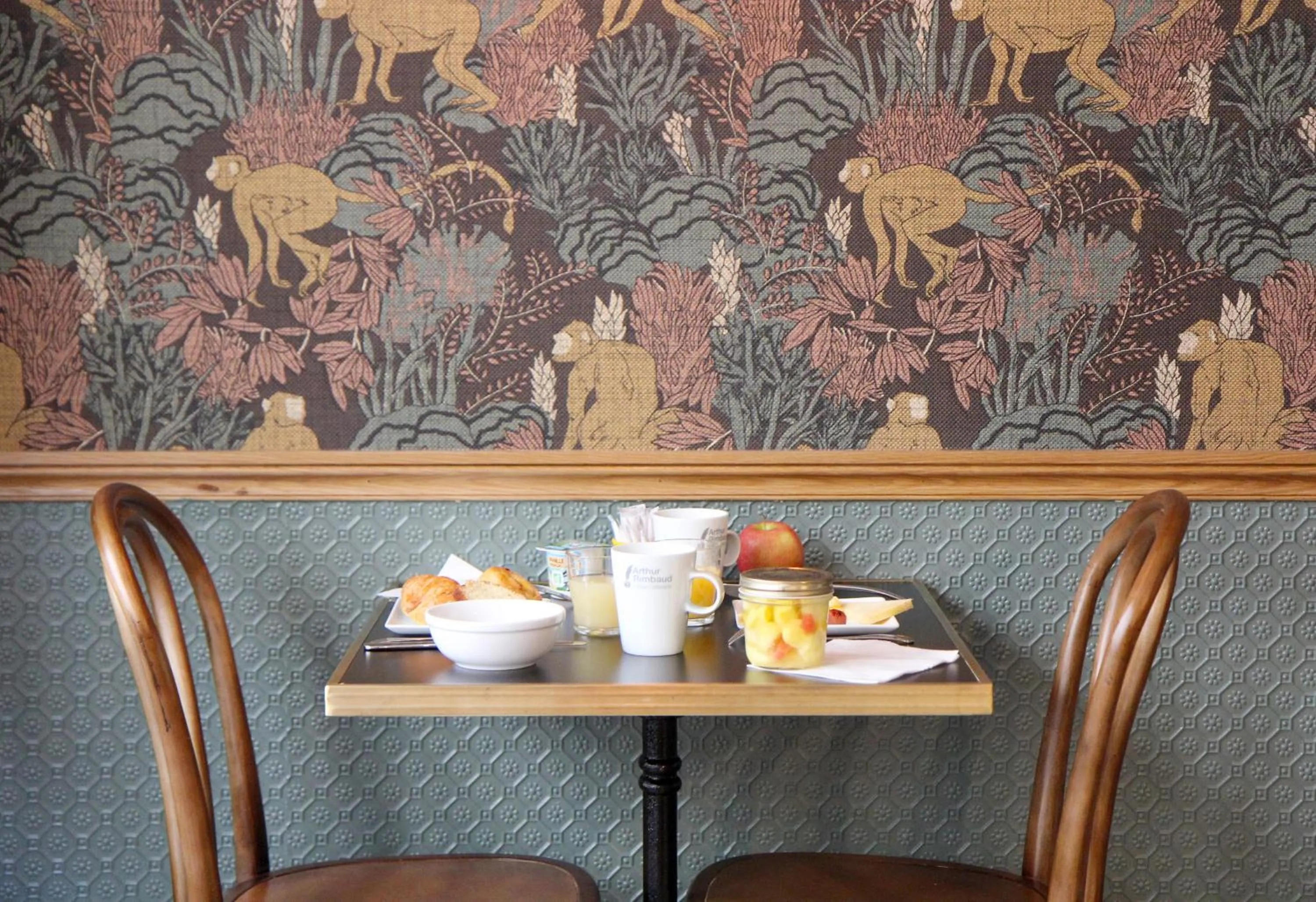 Buffet breakfast in Hôtel Littéraire Arthur Rimbaud, BW Signature Collection