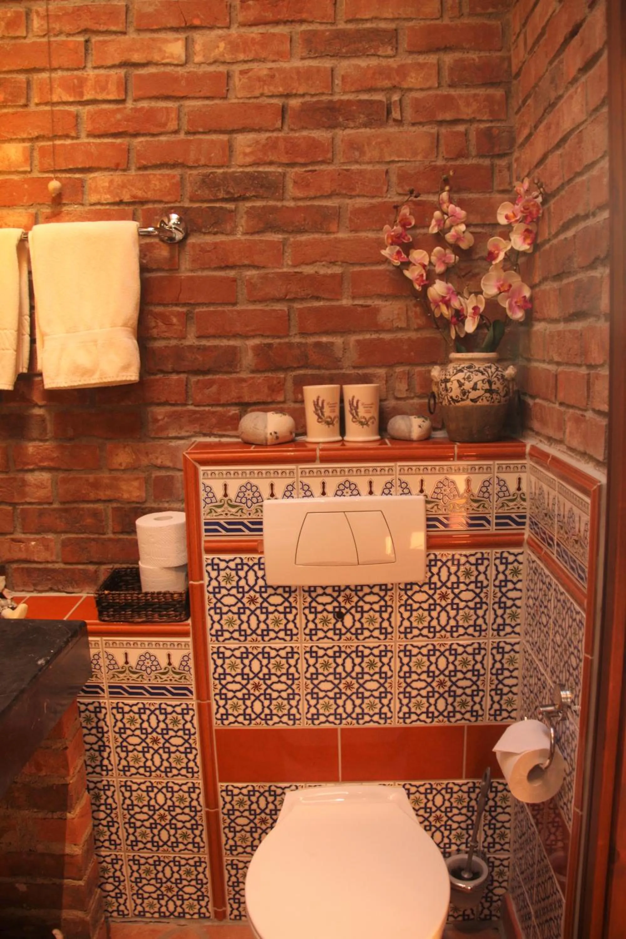 Bathroom in Hazienda Apartmenthotel - Für ein paar Tage oder monatelang