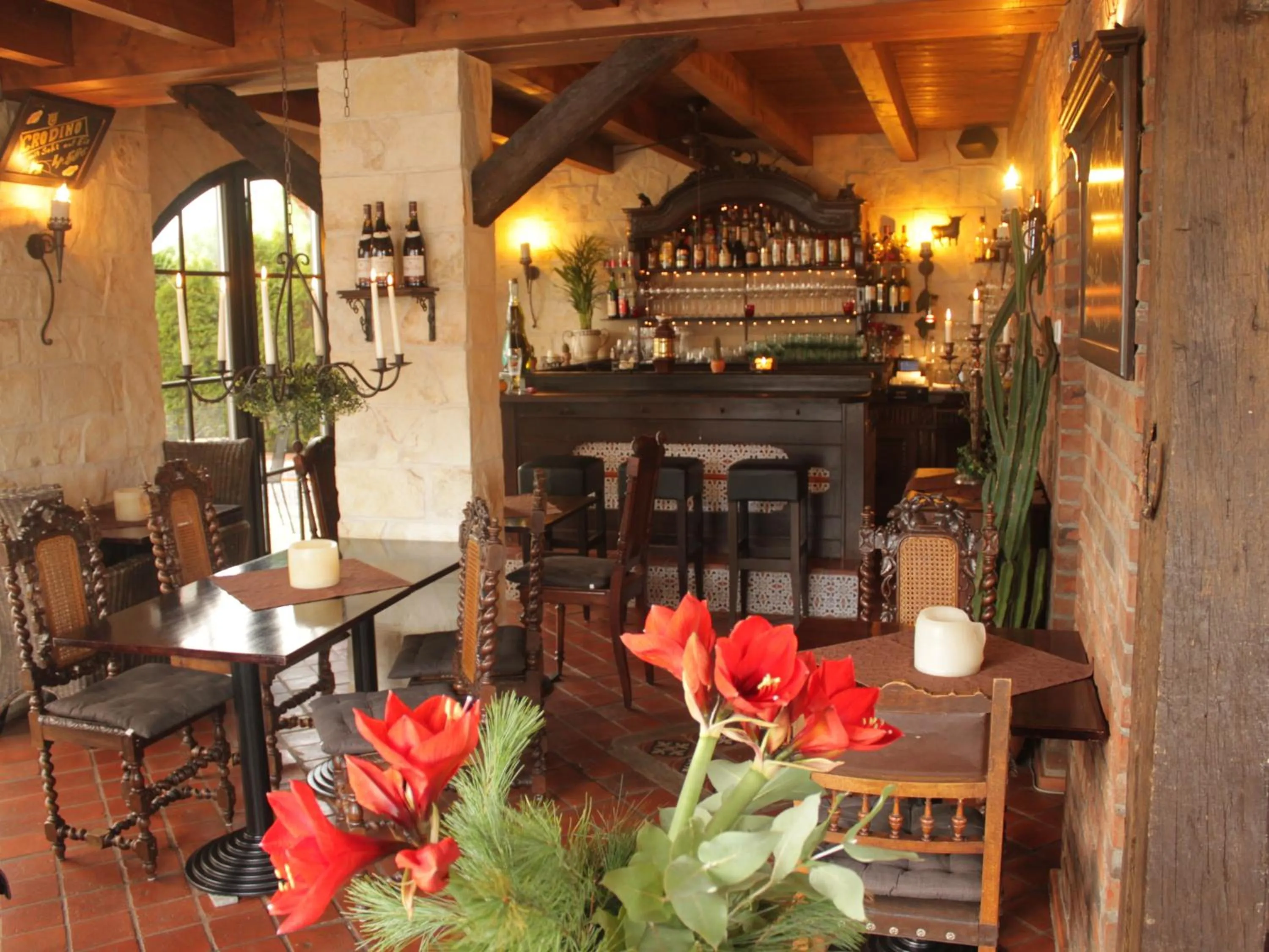 Lounge or bar in Hazienda Apartmenthotel - Für ein paar Tage oder monatelang