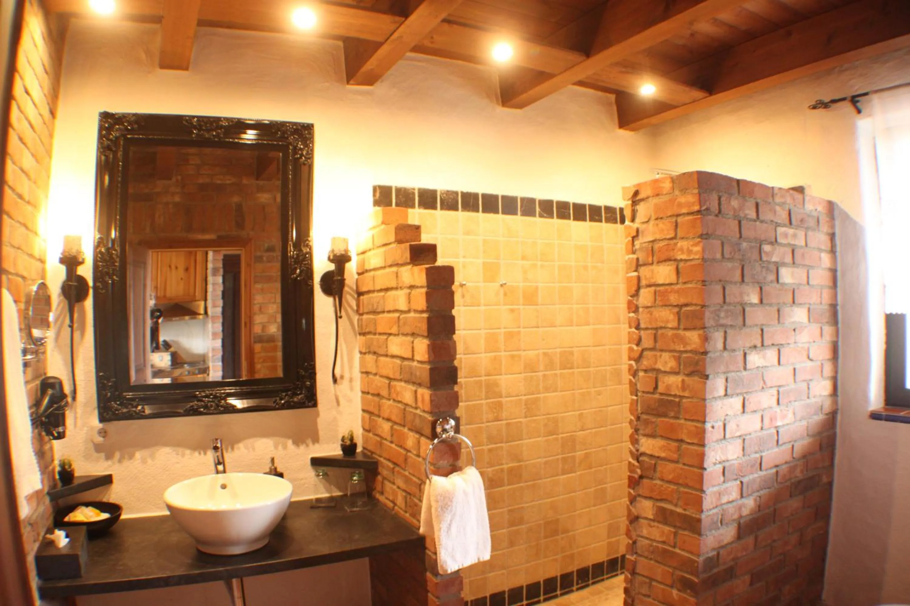 Bathroom in Hazienda Apartmenthotel - Für ein paar Tage oder monatelang