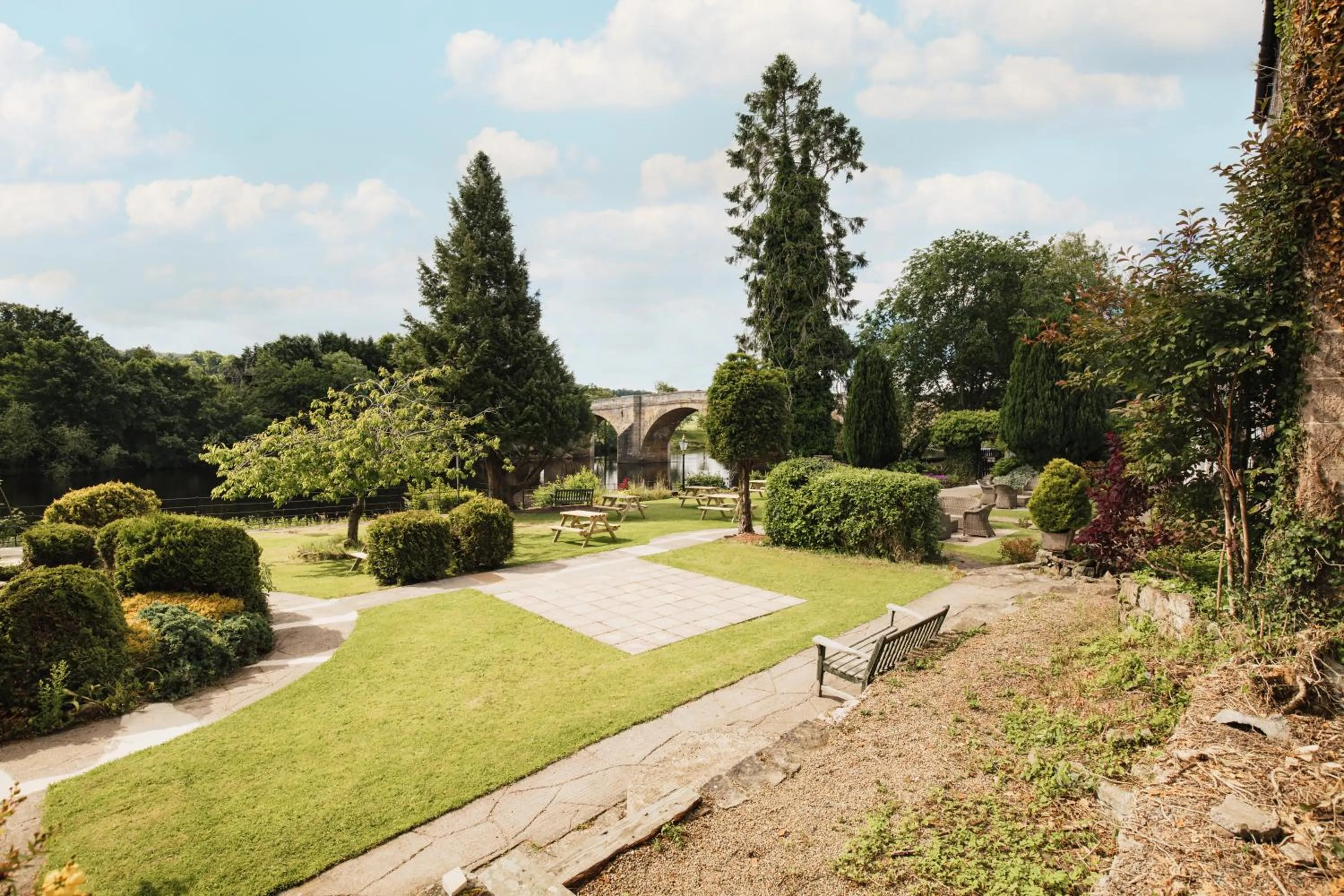 Natural landscape in George Hotel