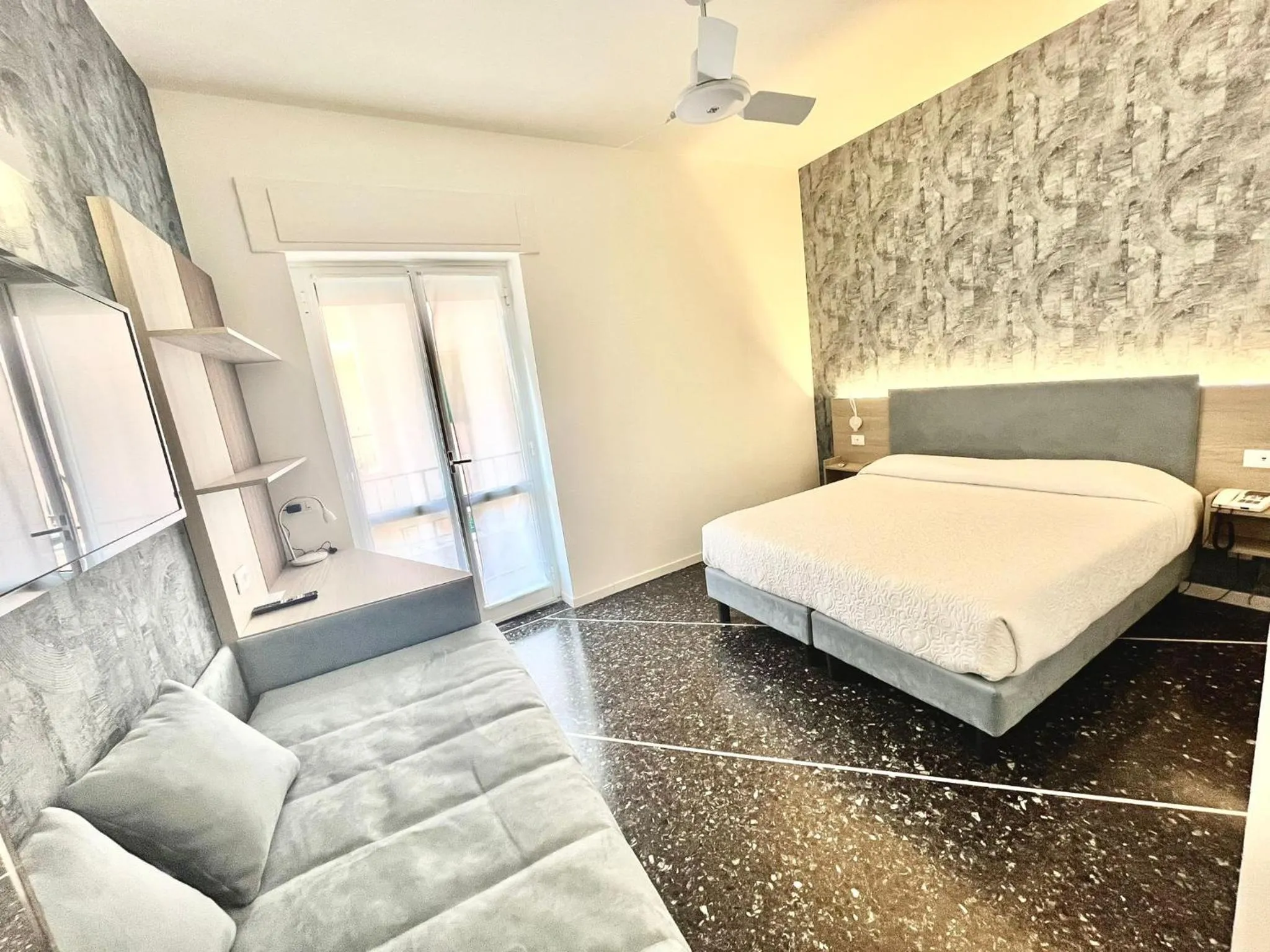 Bed in Hotel Al Capo