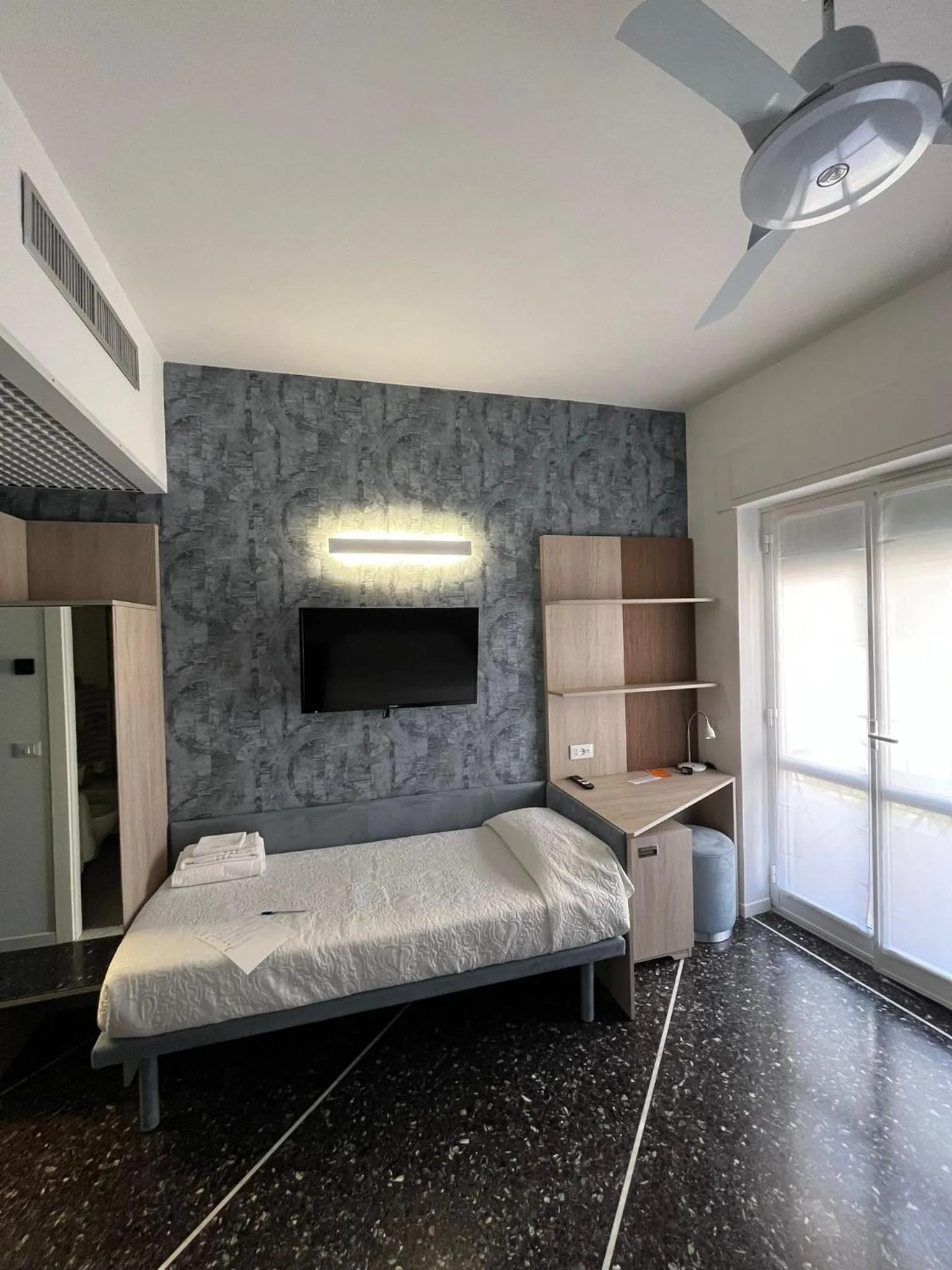 Bed in Hotel Al Capo