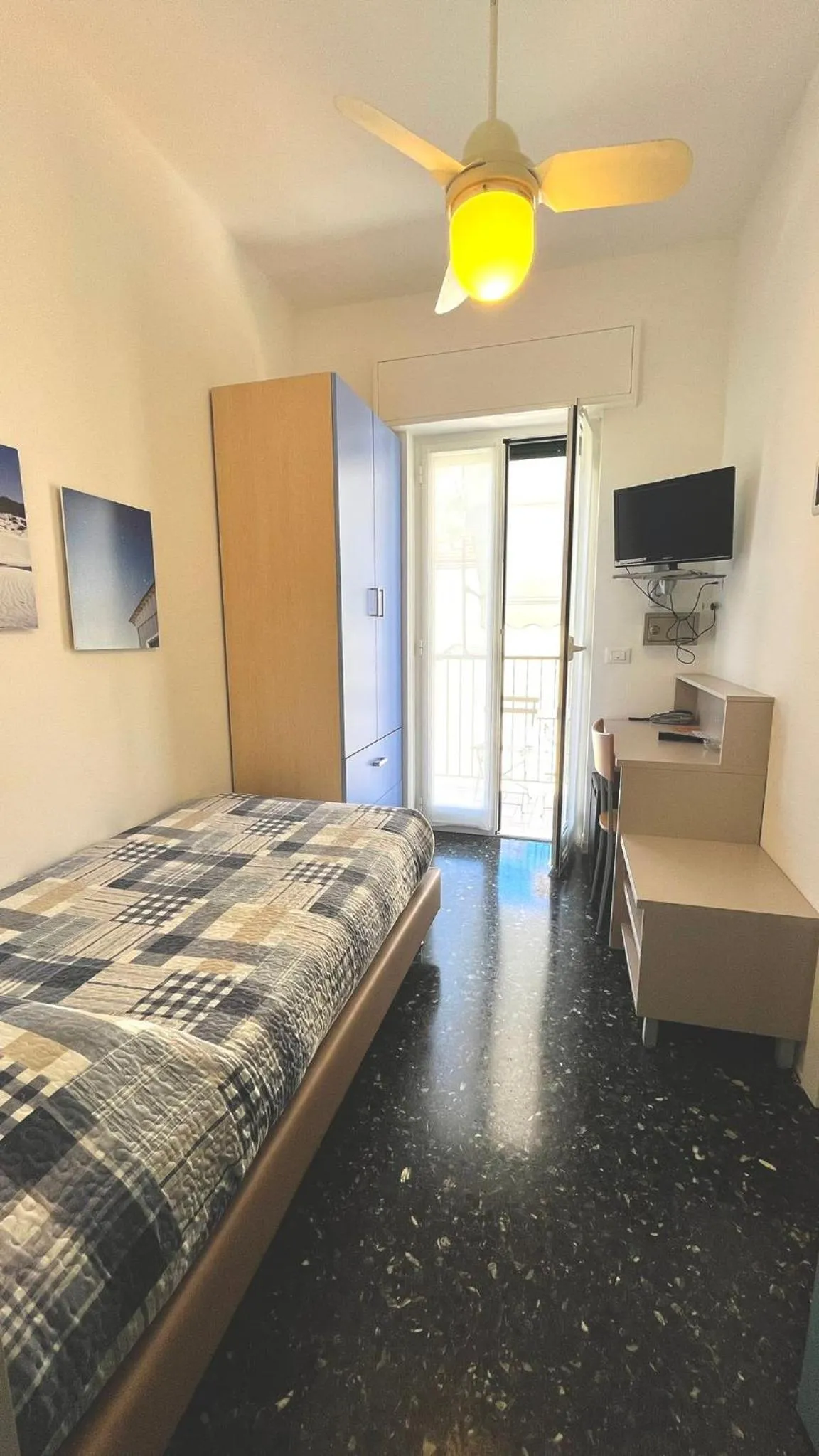 Bed in Hotel Al Capo