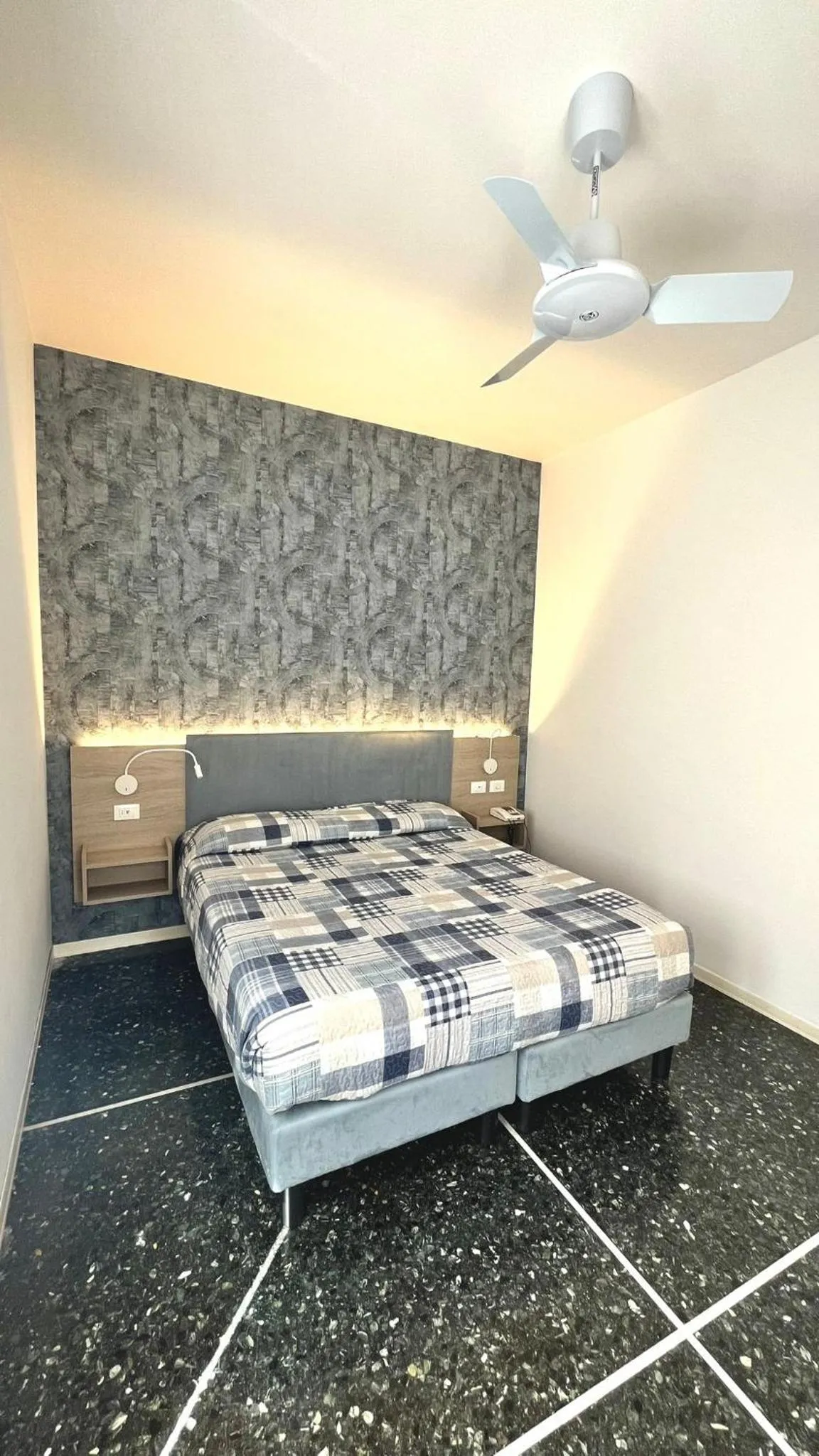 Bed in Hotel Al Capo