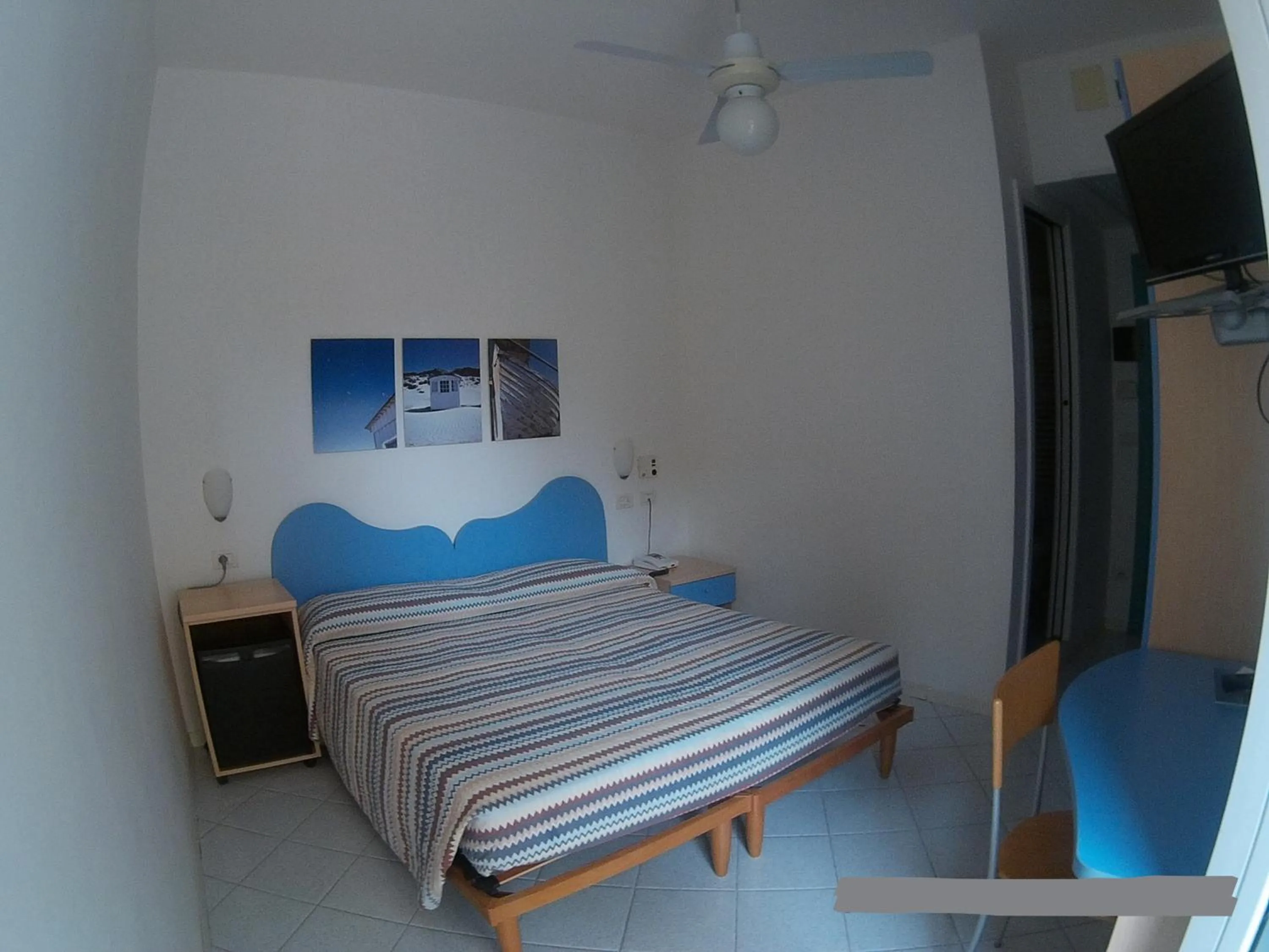 Bed in Hotel Al Capo