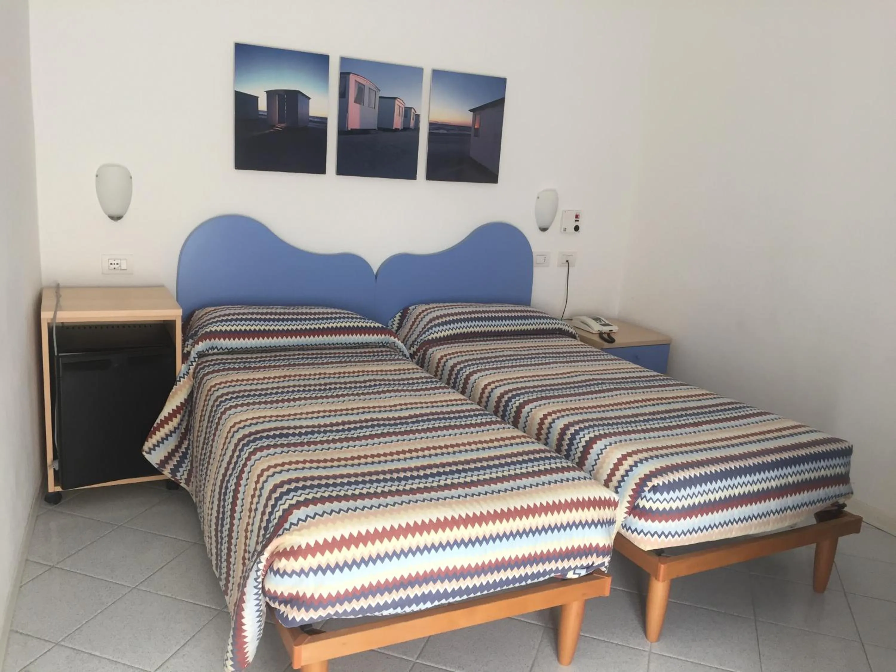 Bed in Hotel Al Capo