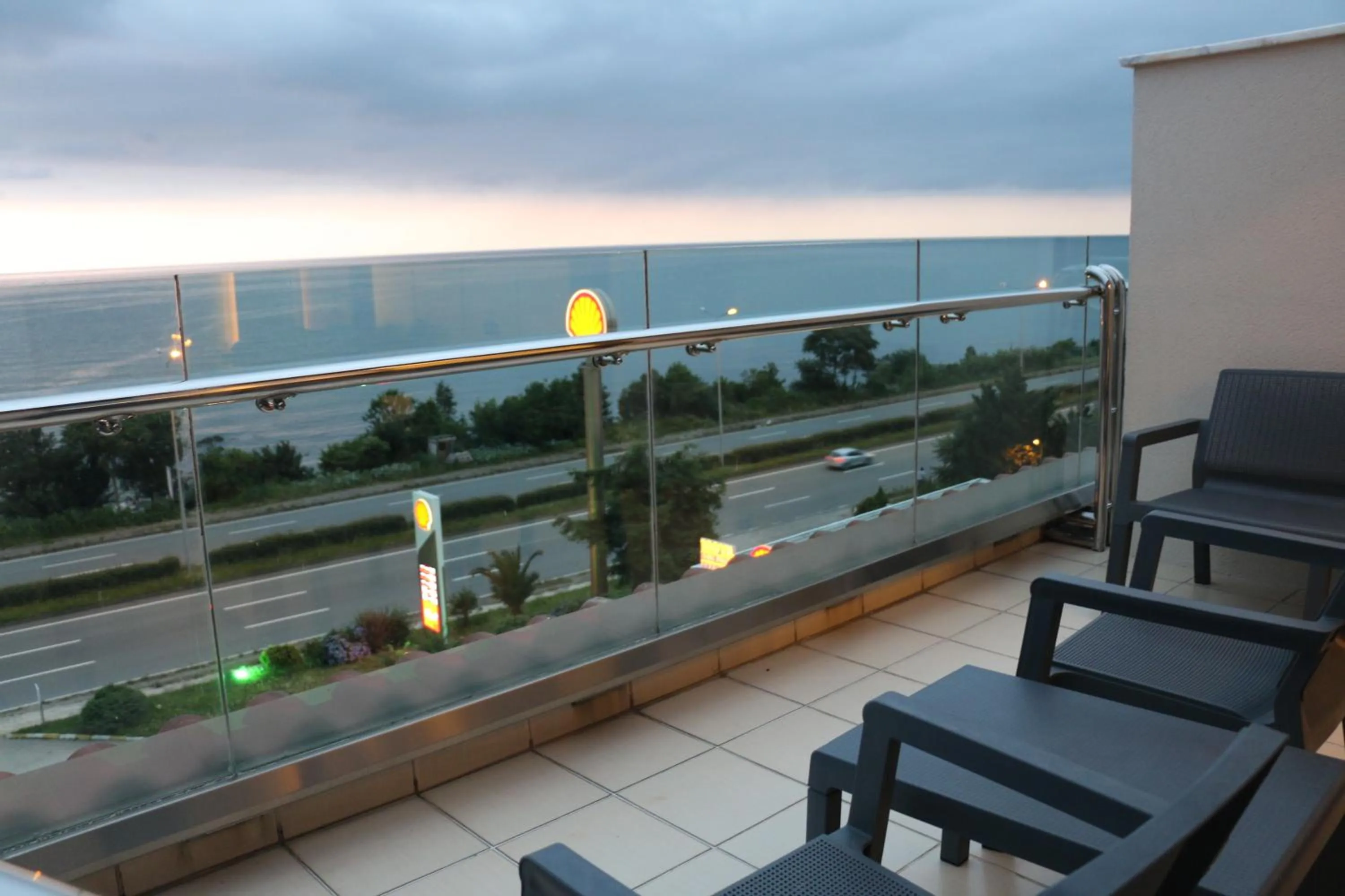 Patio in Hotel Lazlakar