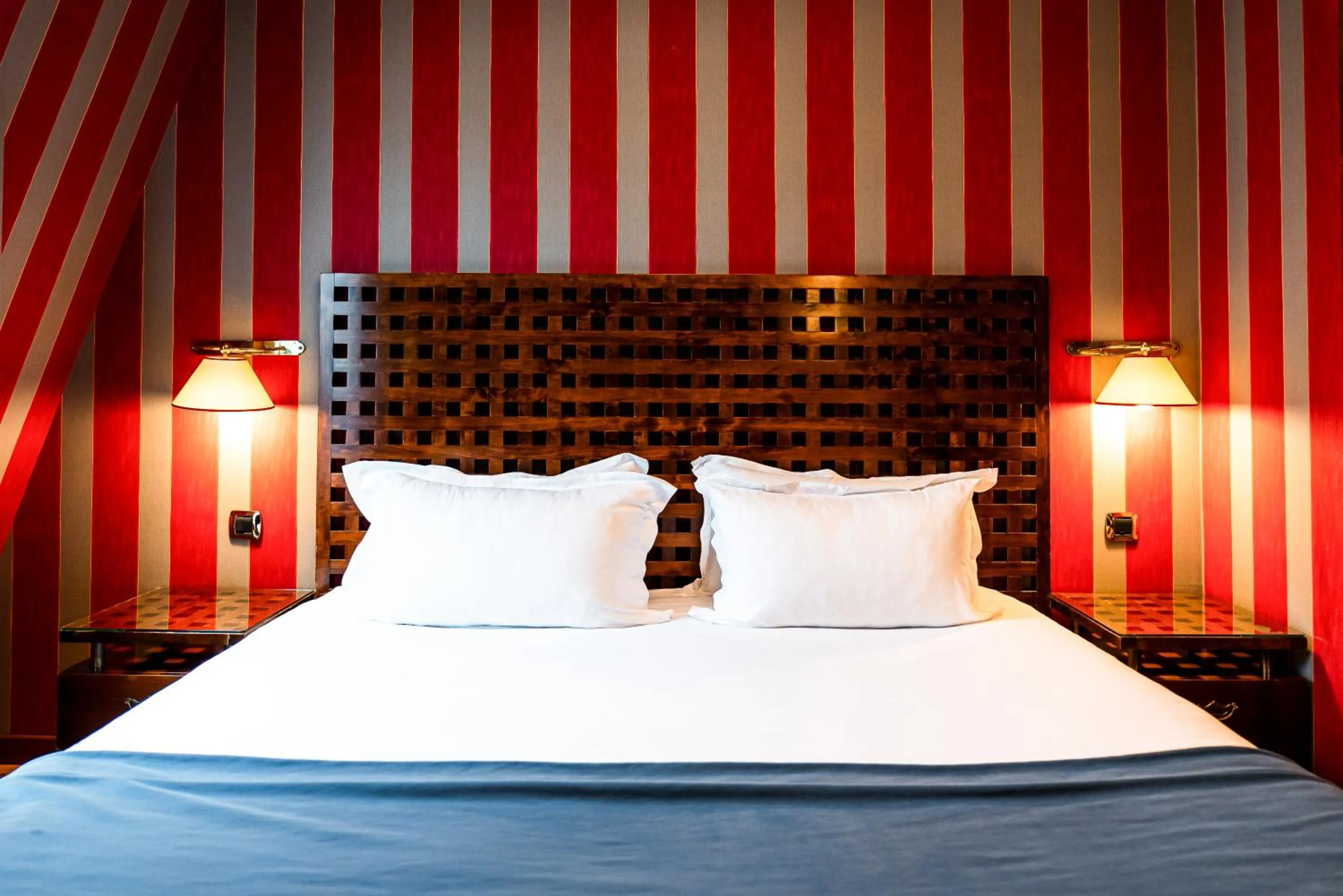 Bed in Villa Panthéon