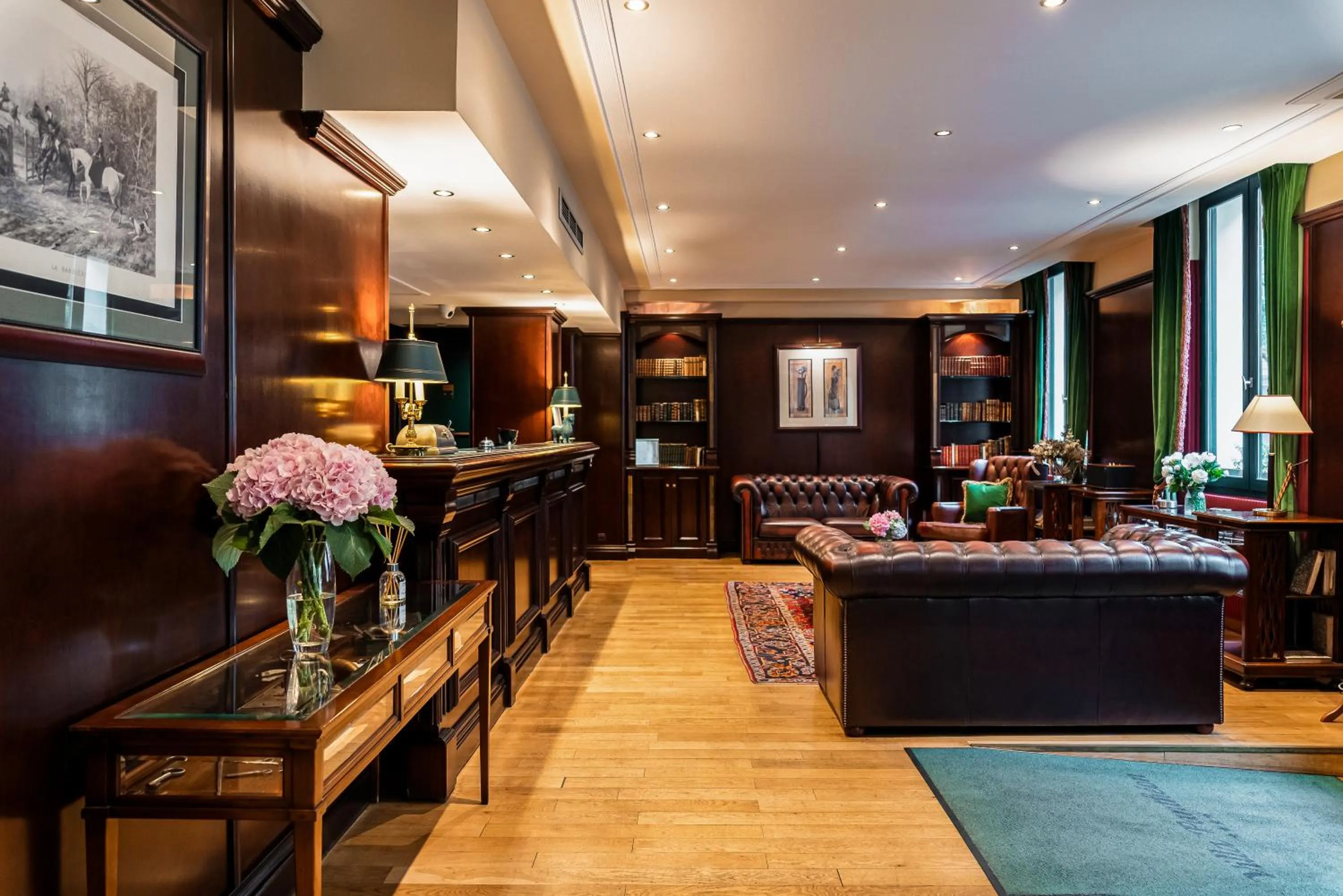 Lobby or reception in Villa Panthéon