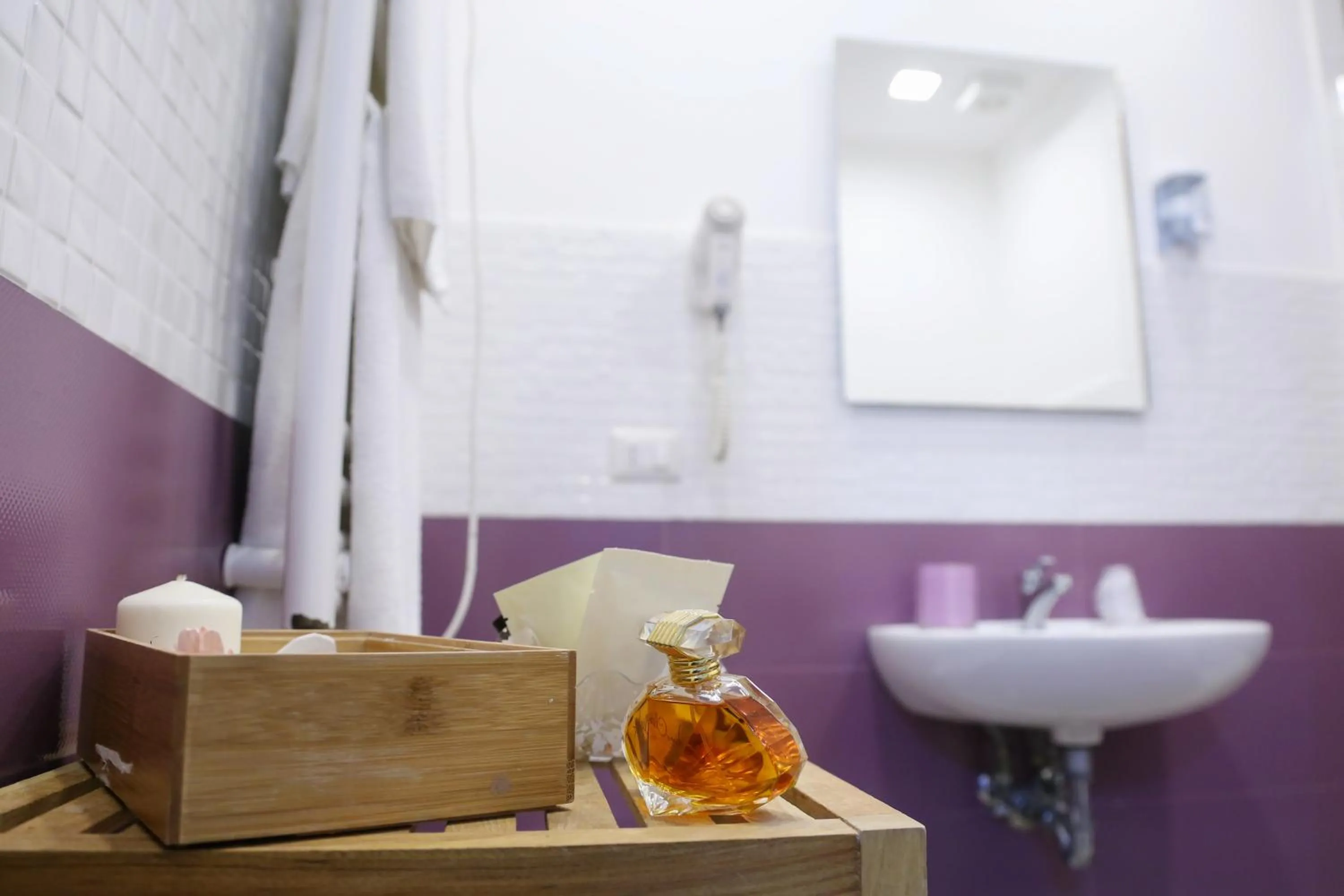 Bathroom in Al Parco II Rota B&B