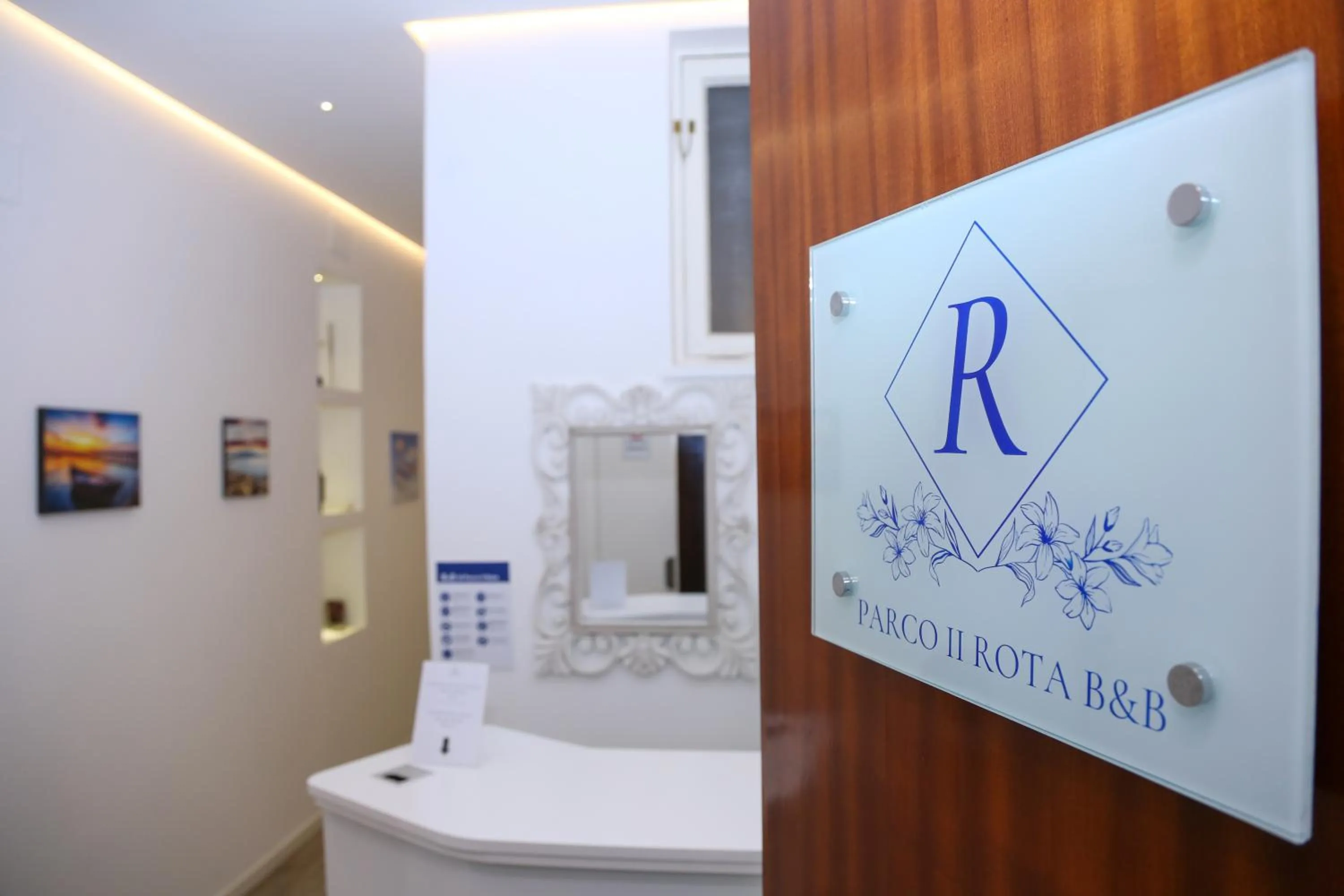 Lobby or reception in Al Parco II Rota B&B