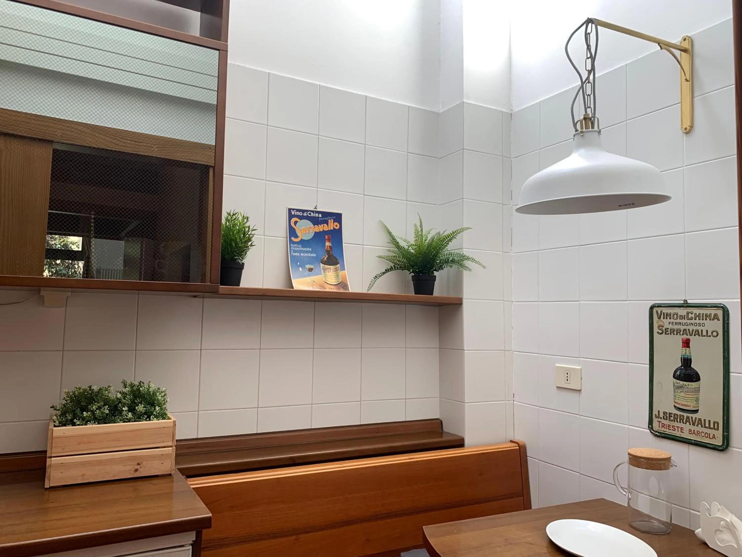 Kitchen or kitchenette in Le Residenze dei Serravallo