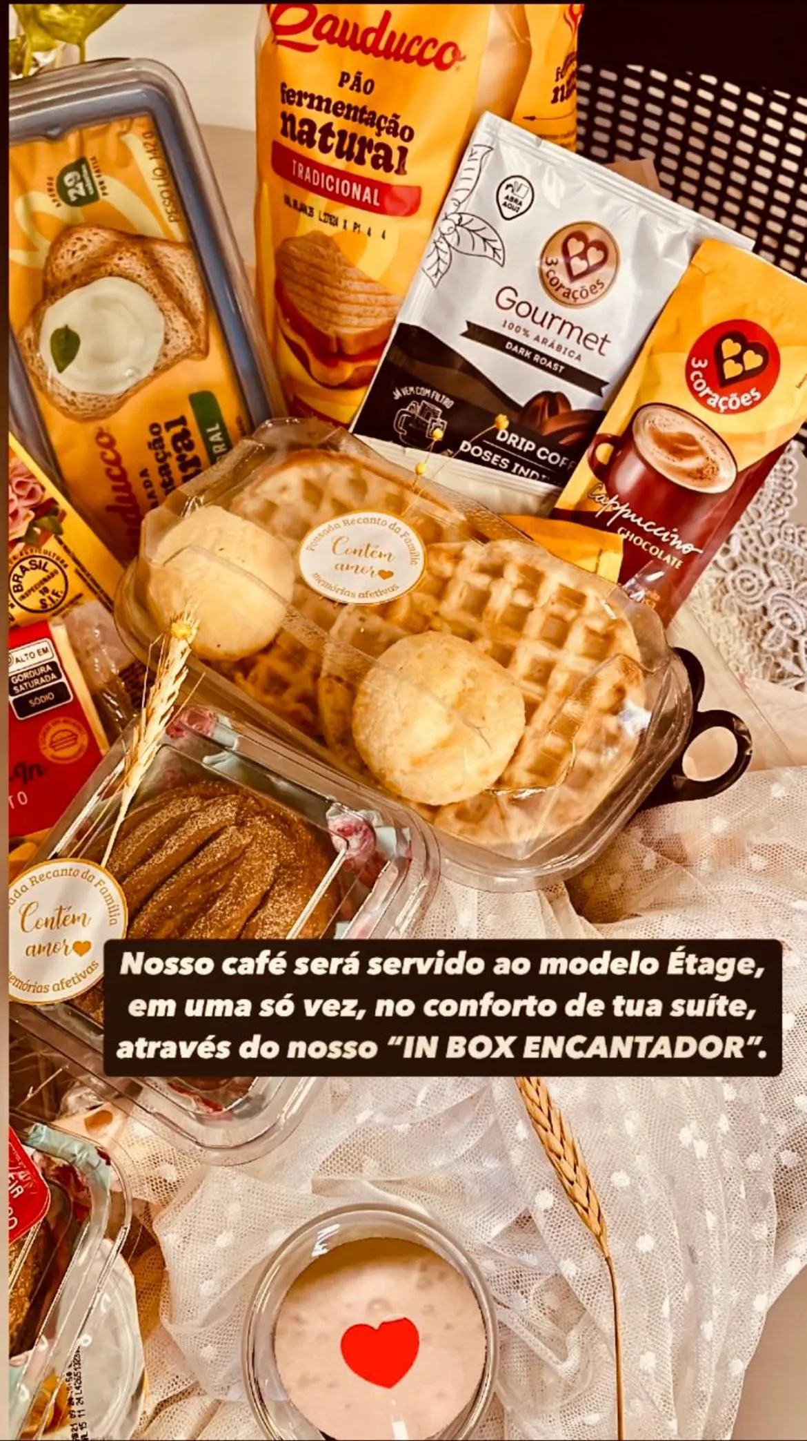 Breakfast in Pousada Recanto da Família