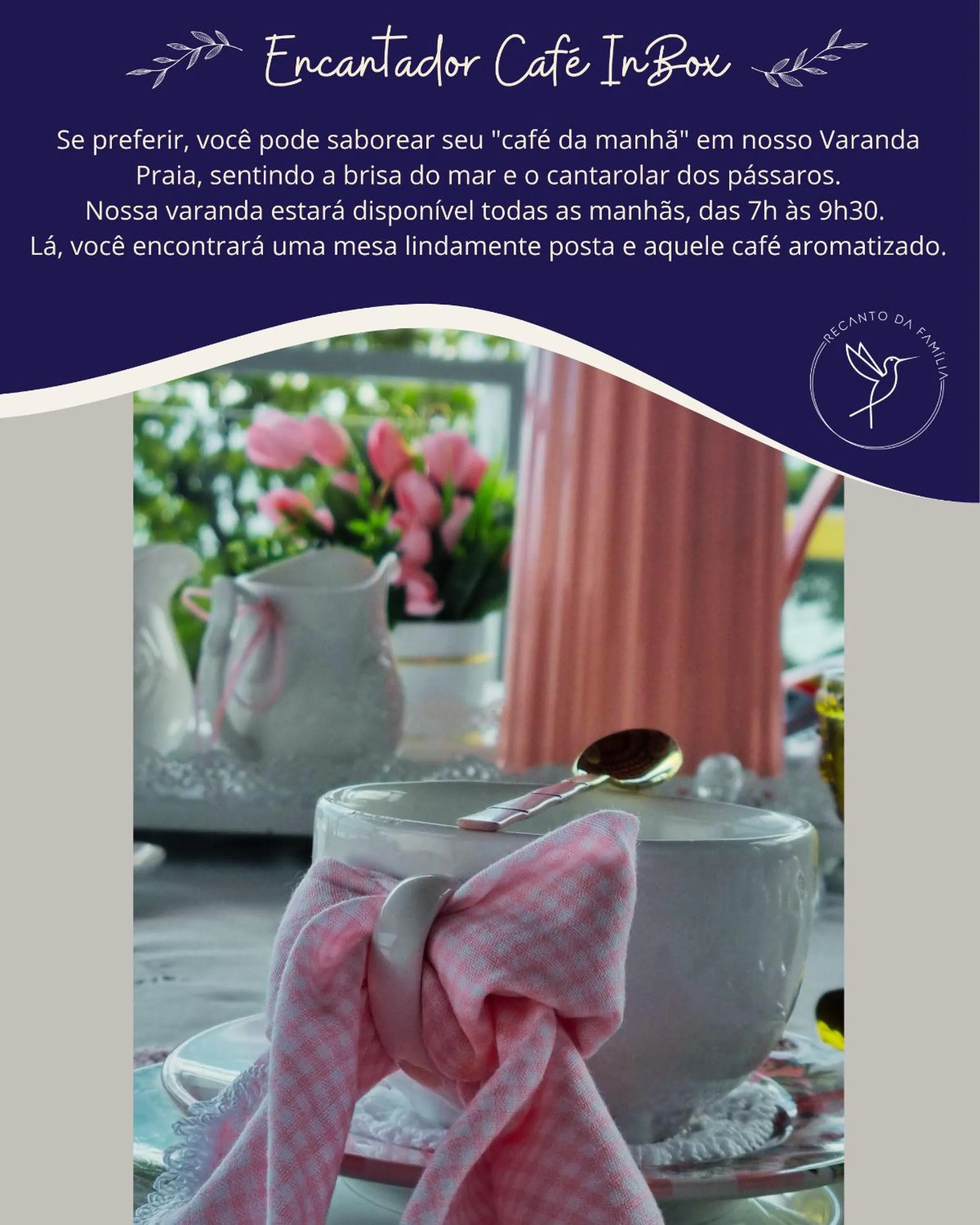 Breakfast in Pousada Recanto da Família