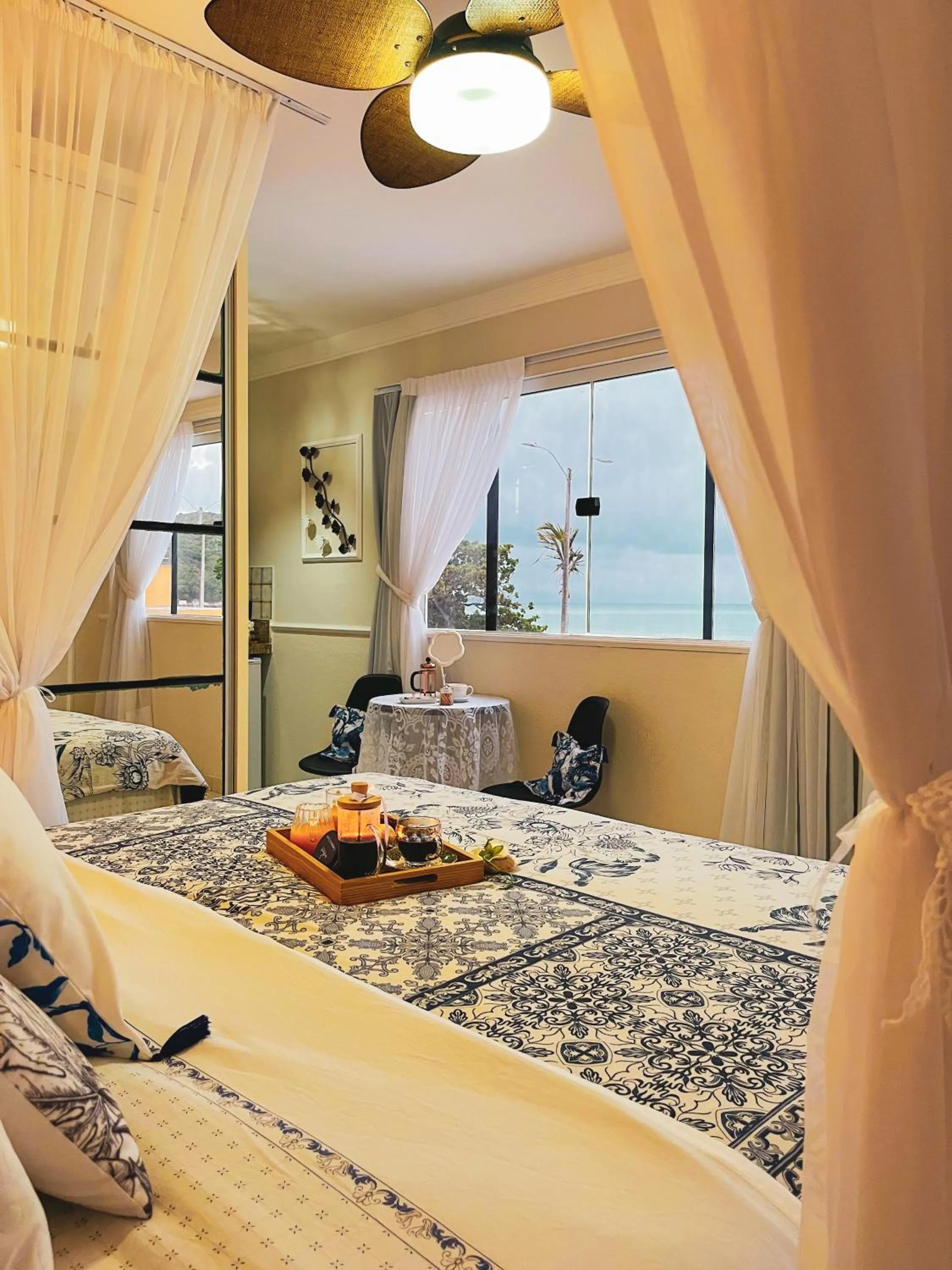 Bed in Pousada Recanto da Família