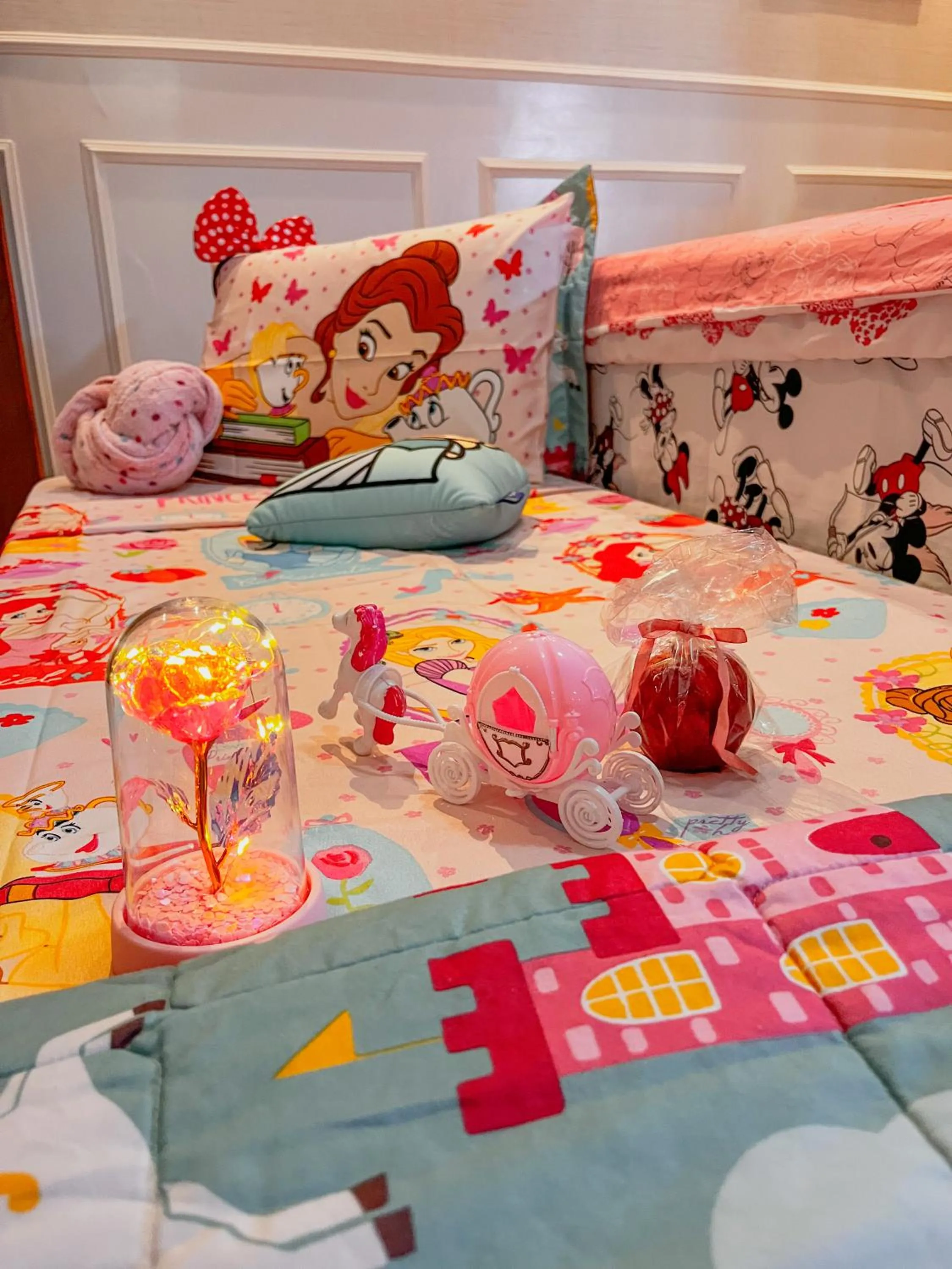 Bed in Pousada Recanto da Família