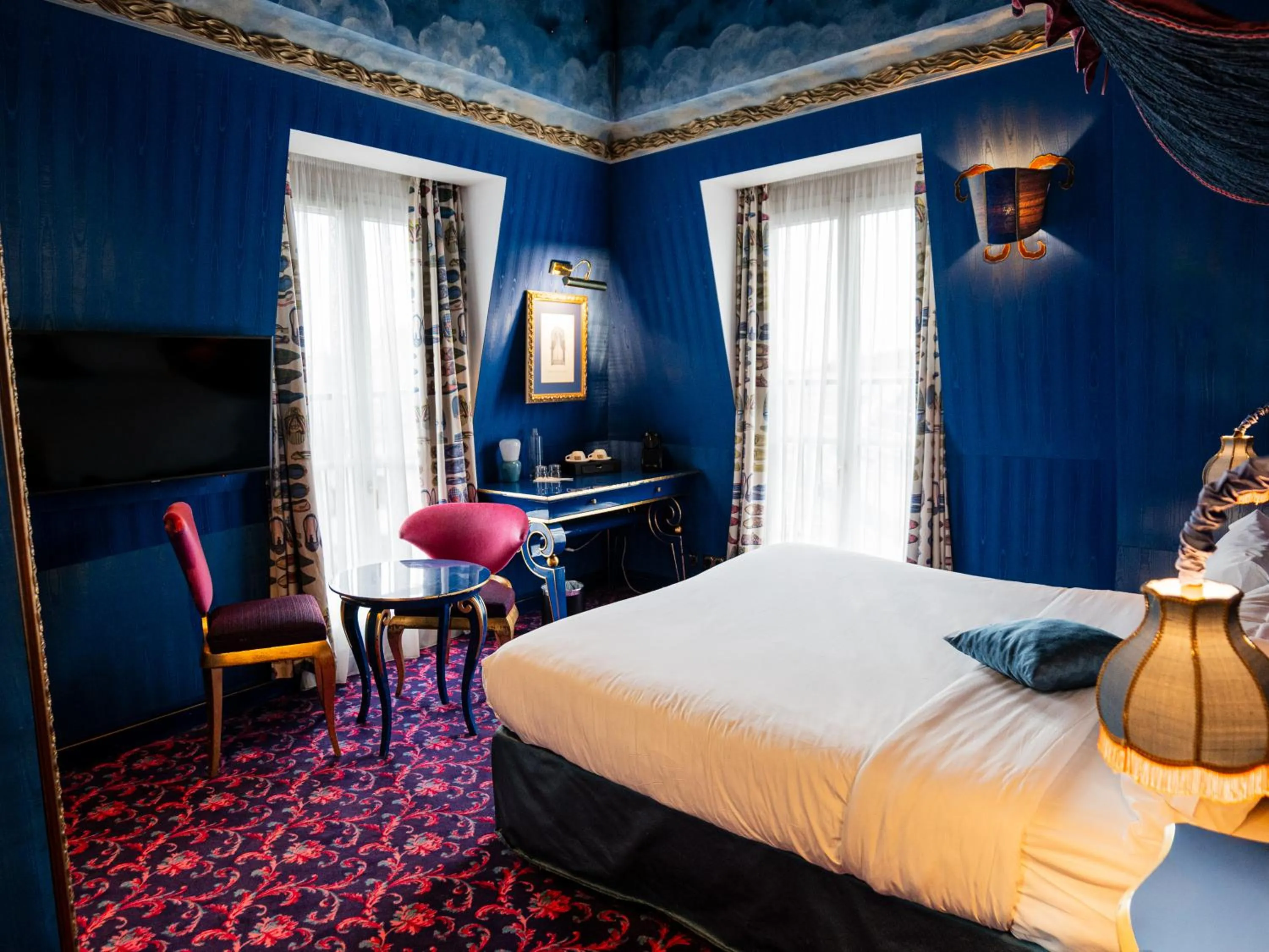 Bedroom, Bed in La Villa Royale