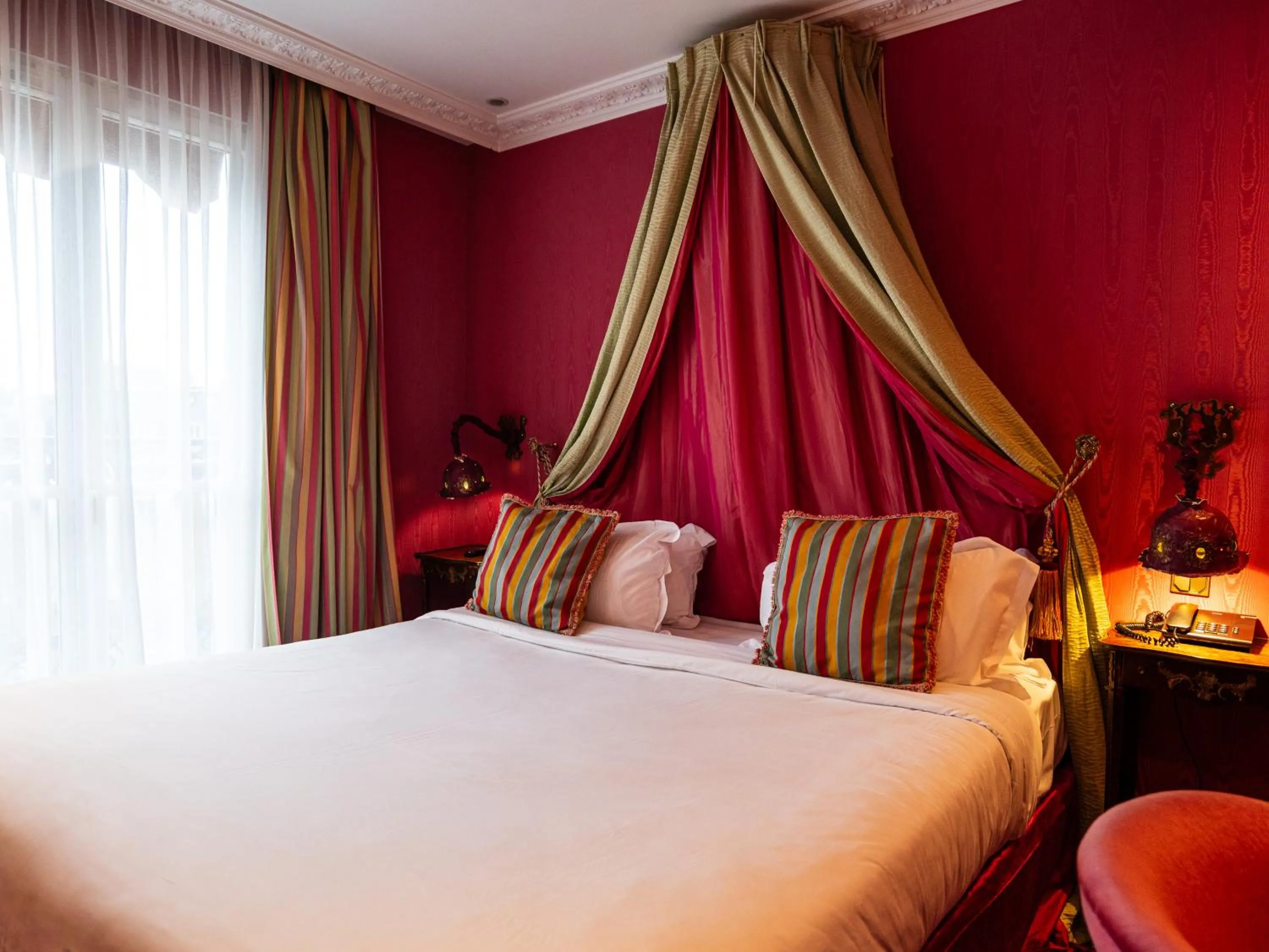 Bedroom, Bed in La Villa Royale