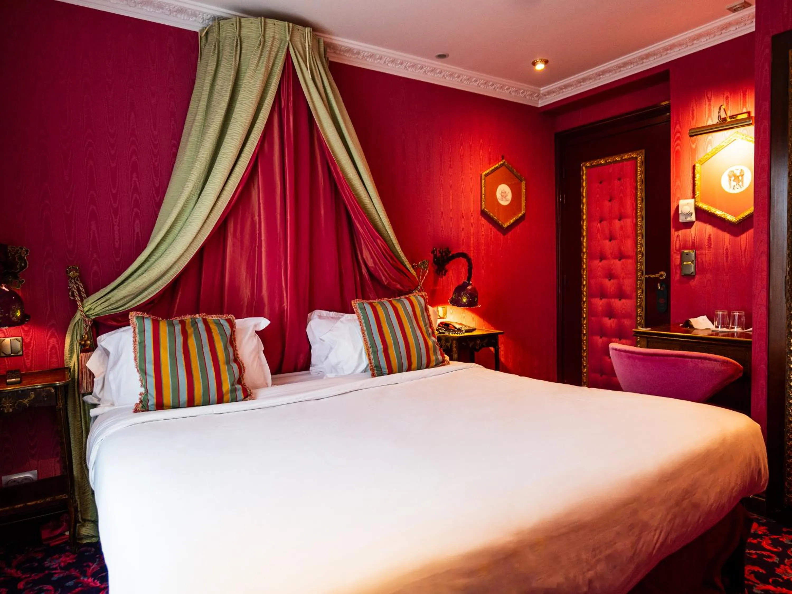 Bedroom, Bed in La Villa Royale