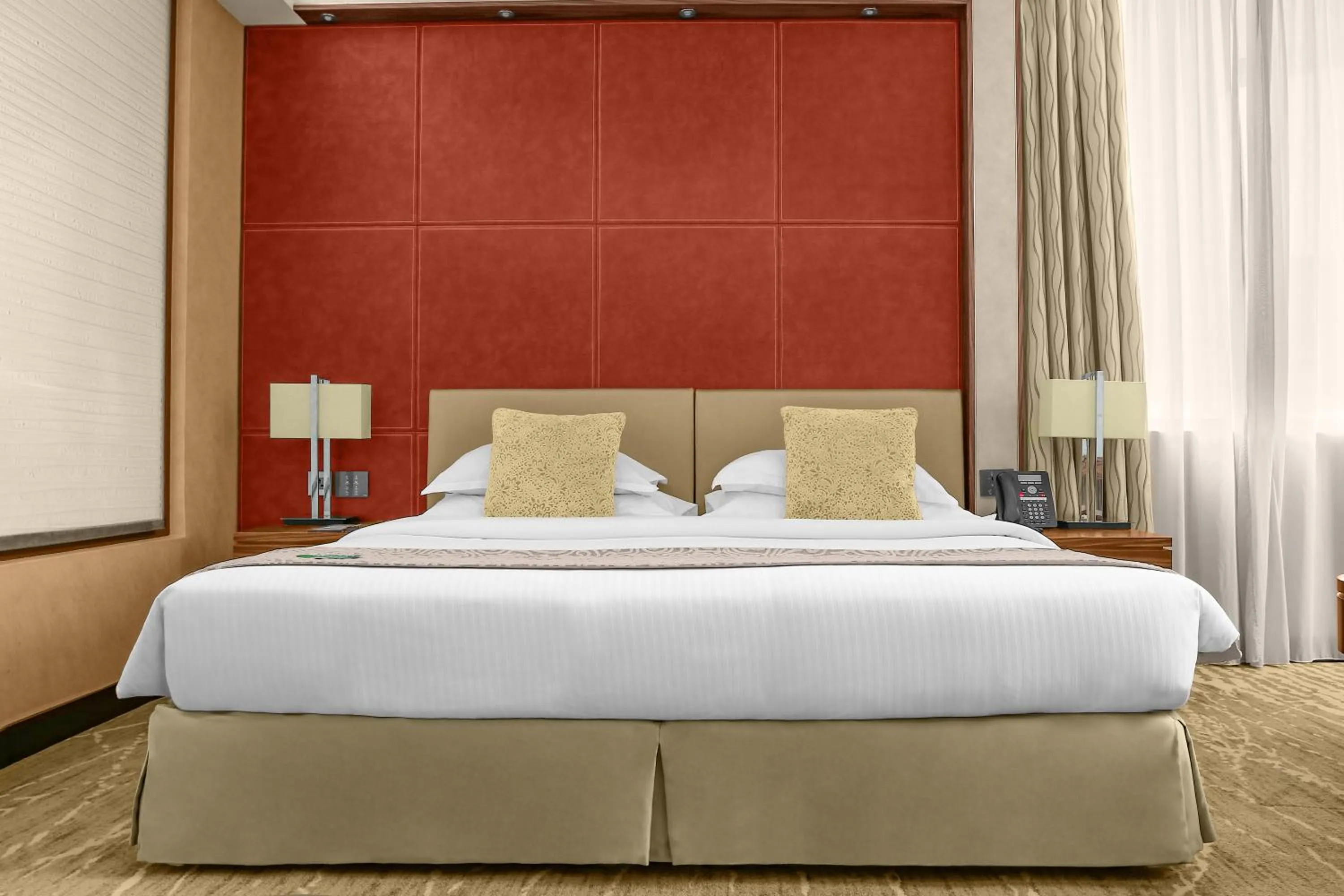 Bed in Millennium Plaza Doha