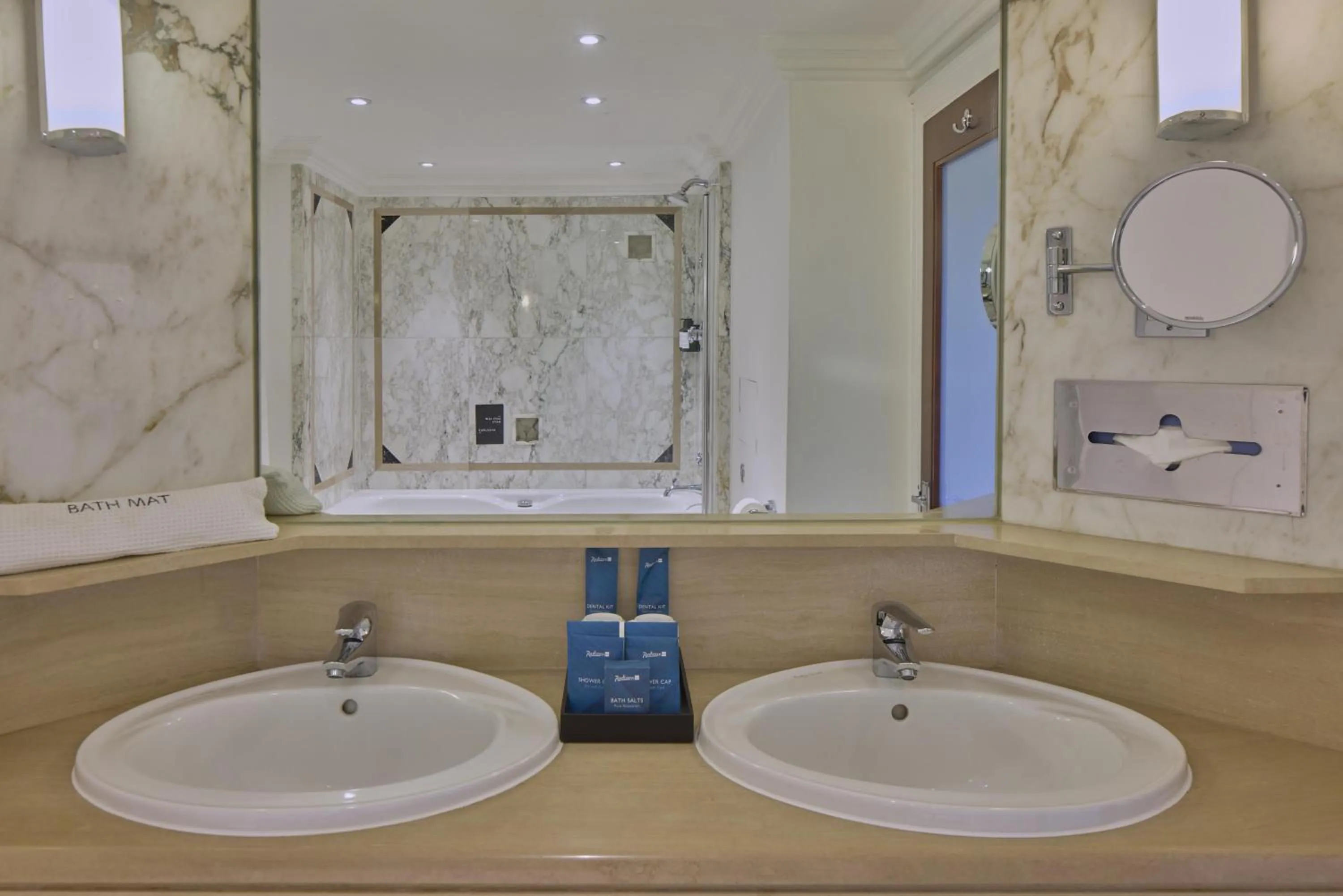 Bathroom in Radisson Blu Hotel, London Leicester Square