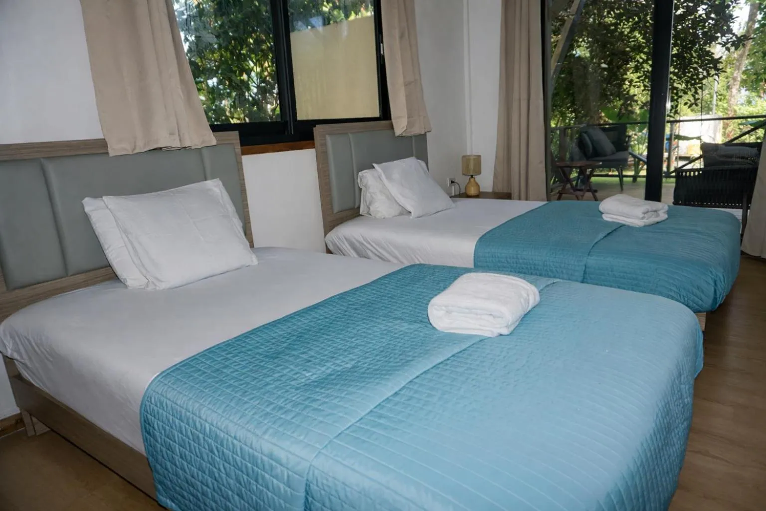 Bed in Oasis Bluff Beach