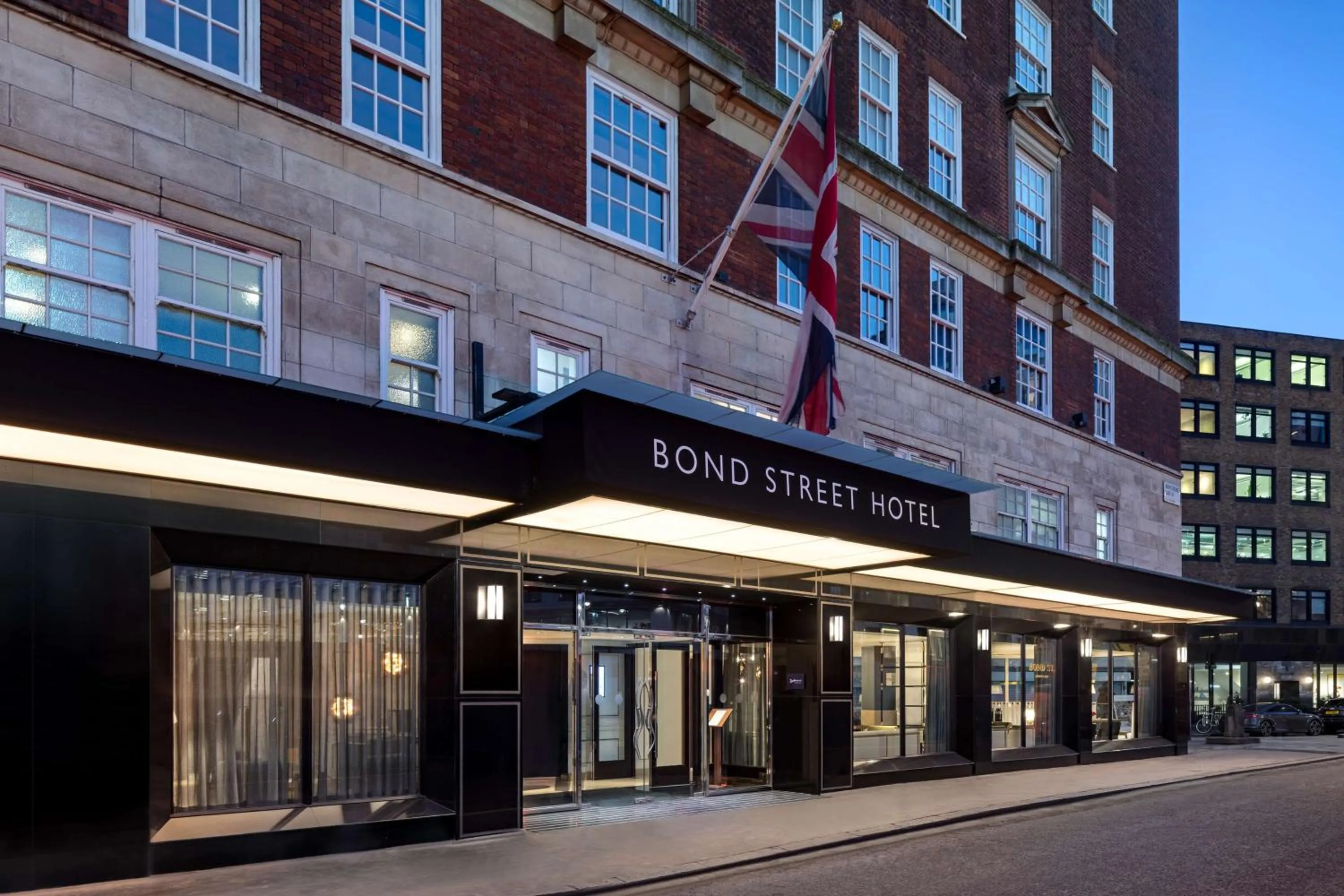 Property building in Radisson Blu Hotel, London Bond Street