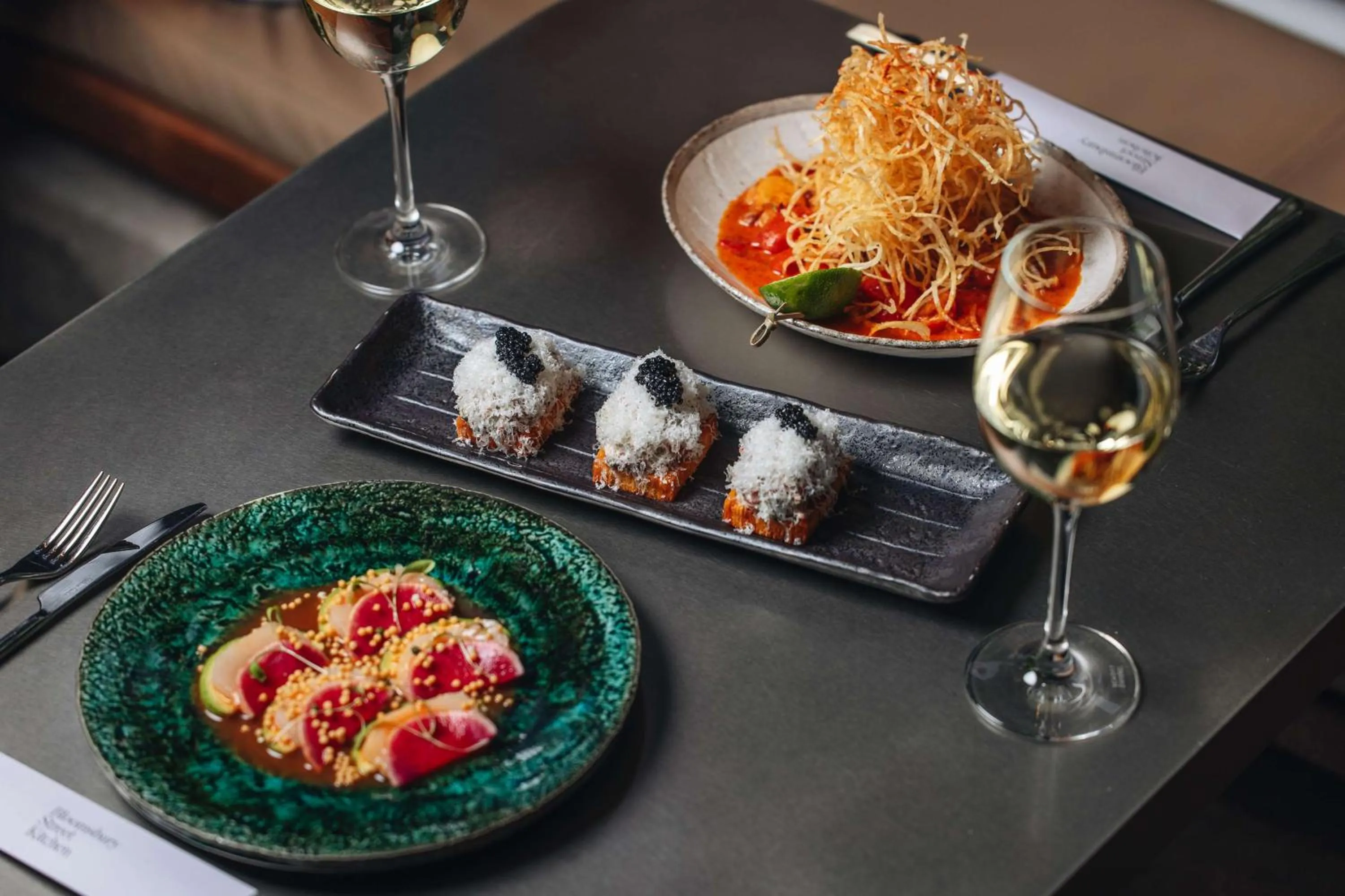 Food and drinks in Radisson Blu Hotel, London Bloomsbury