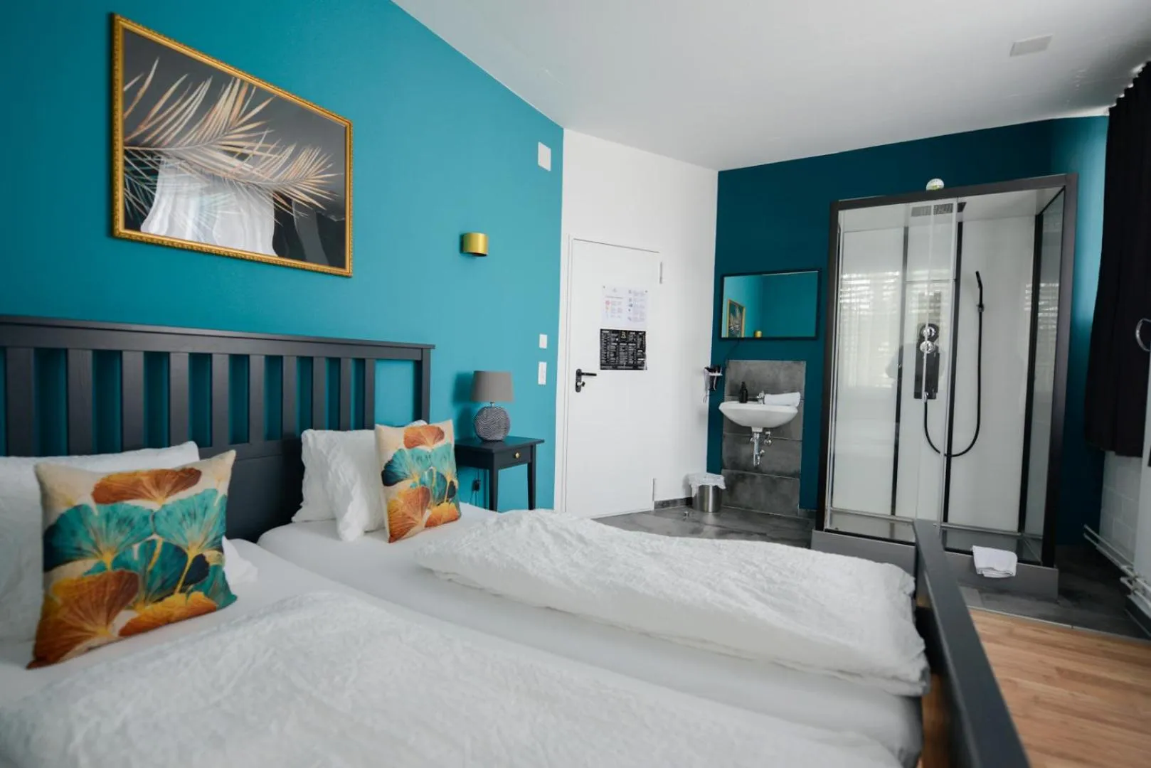 Shower, Bed in Berger Zentrum