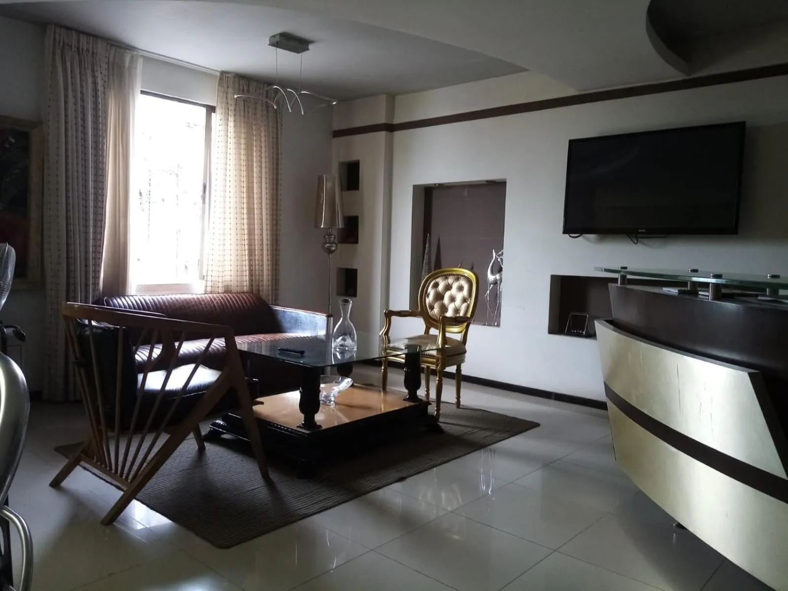 Seating area in Hotel Platinum Boutique