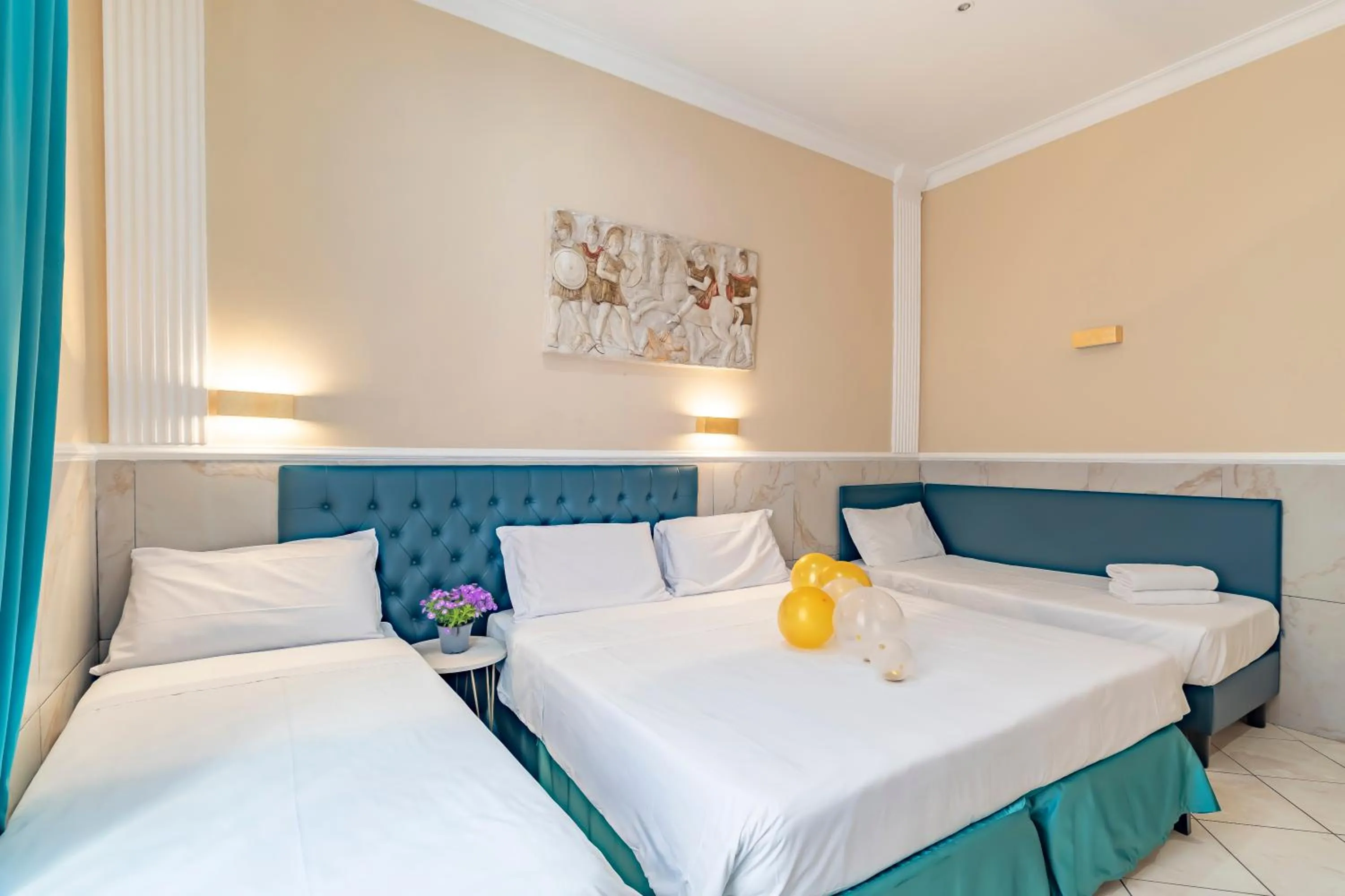 Bed in Hotel Suite Caesar