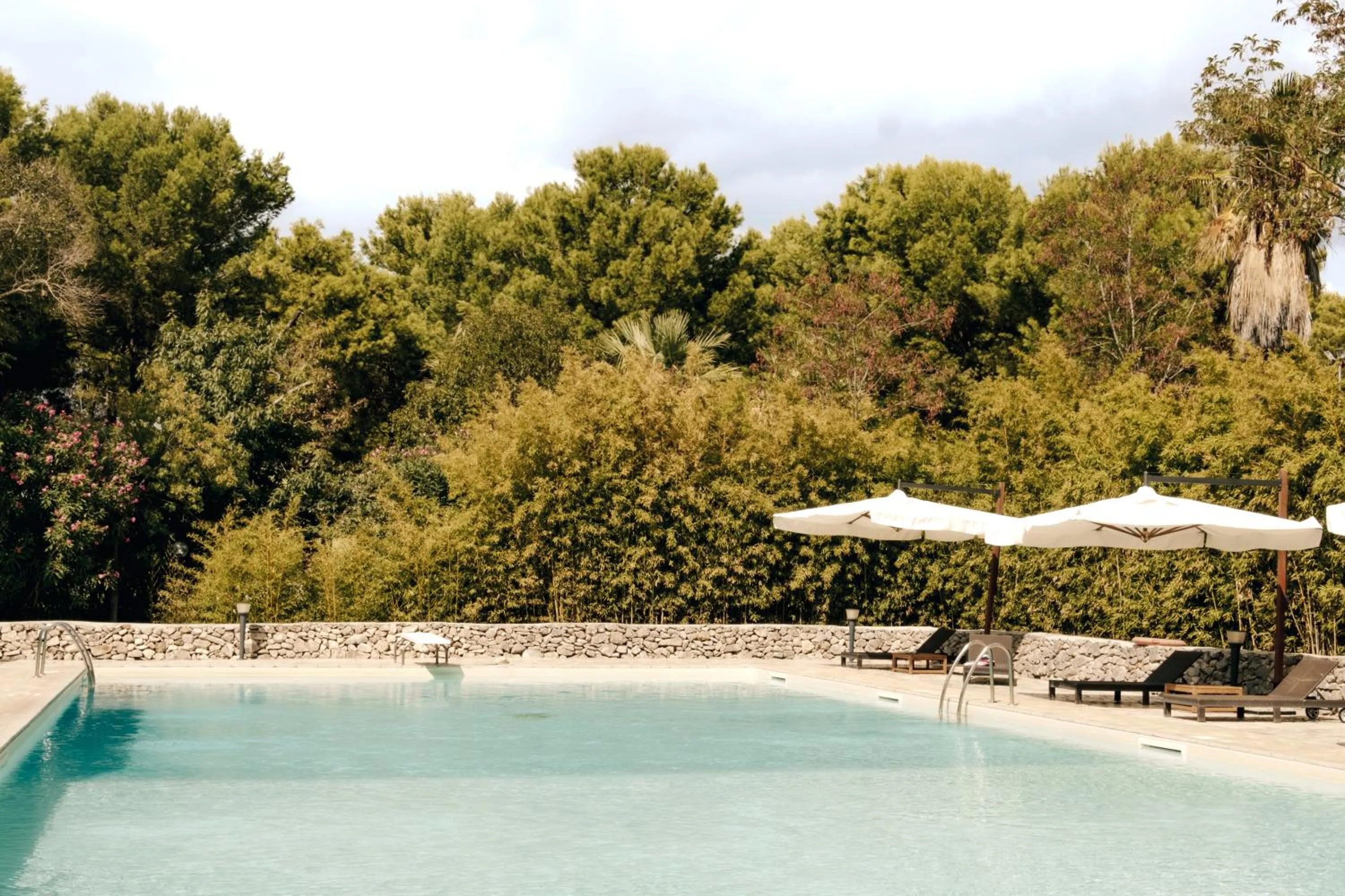 Swimming pool in Casette Masseria La Camardia