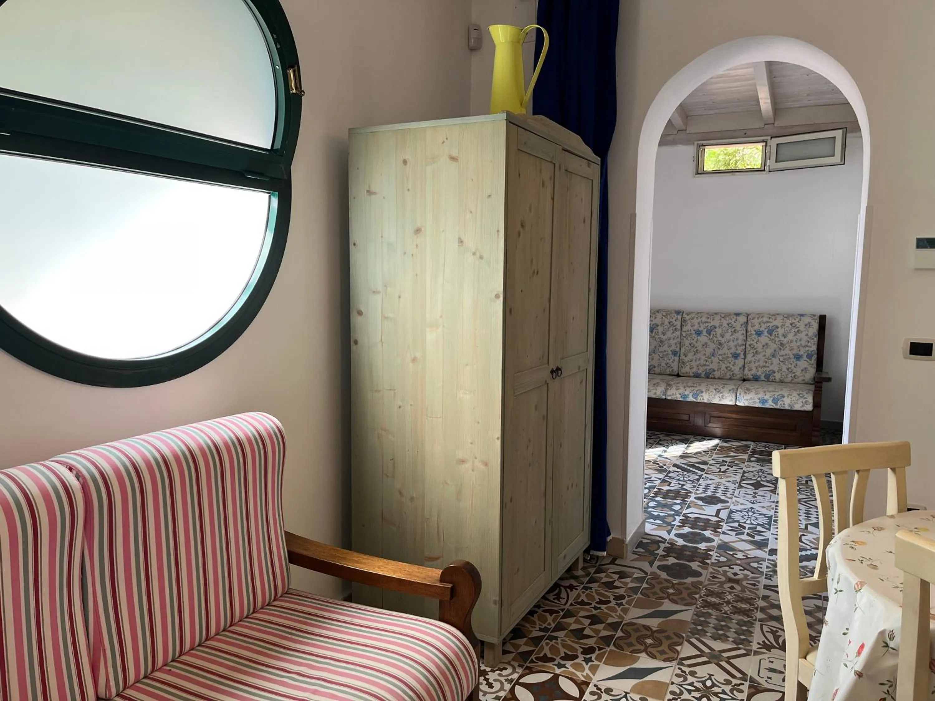 Living room in Casette Masseria La Camardia