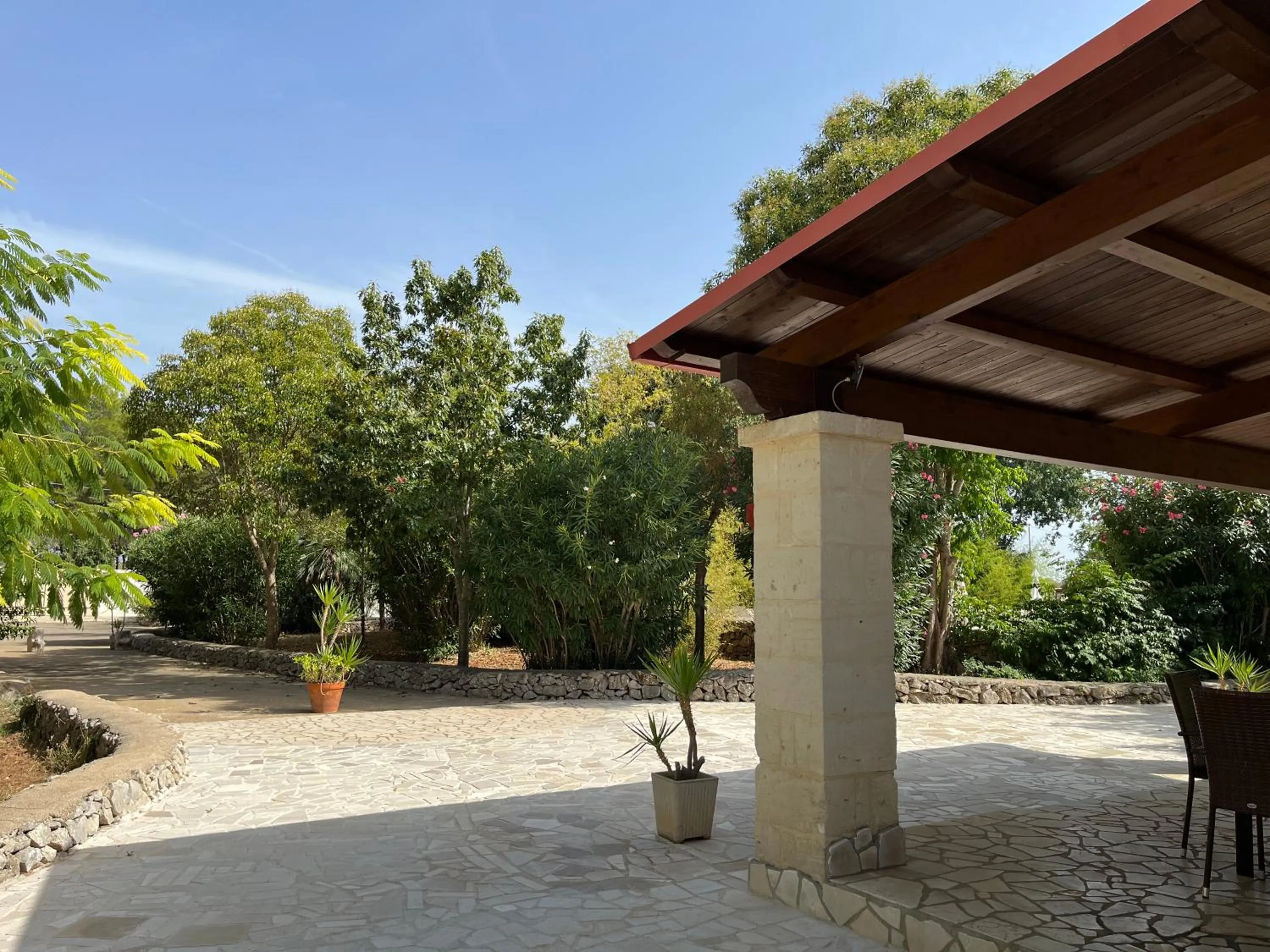 Garden in Casette Masseria La Camardia