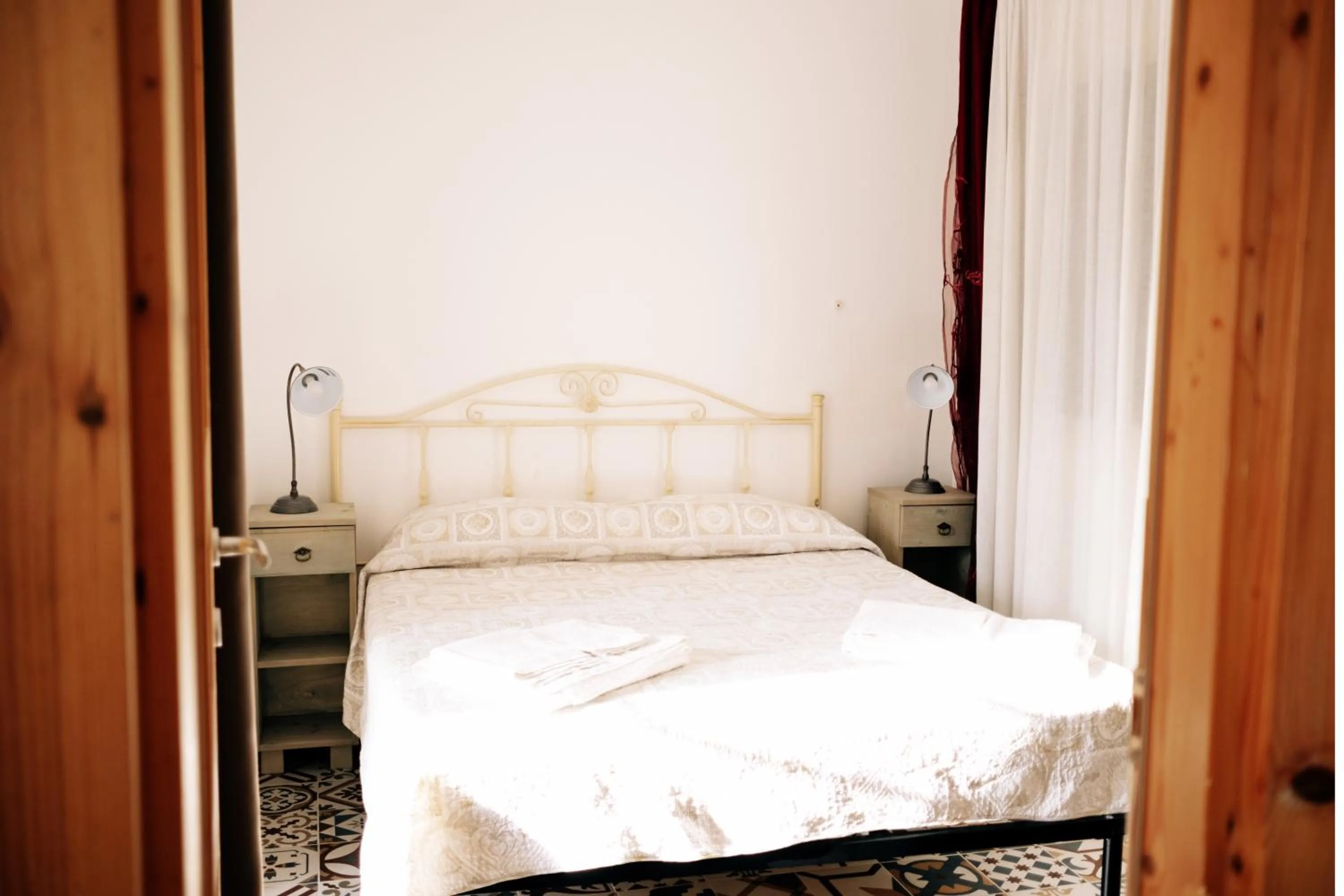 Bedroom, Bed in Casette Masseria La Camardia