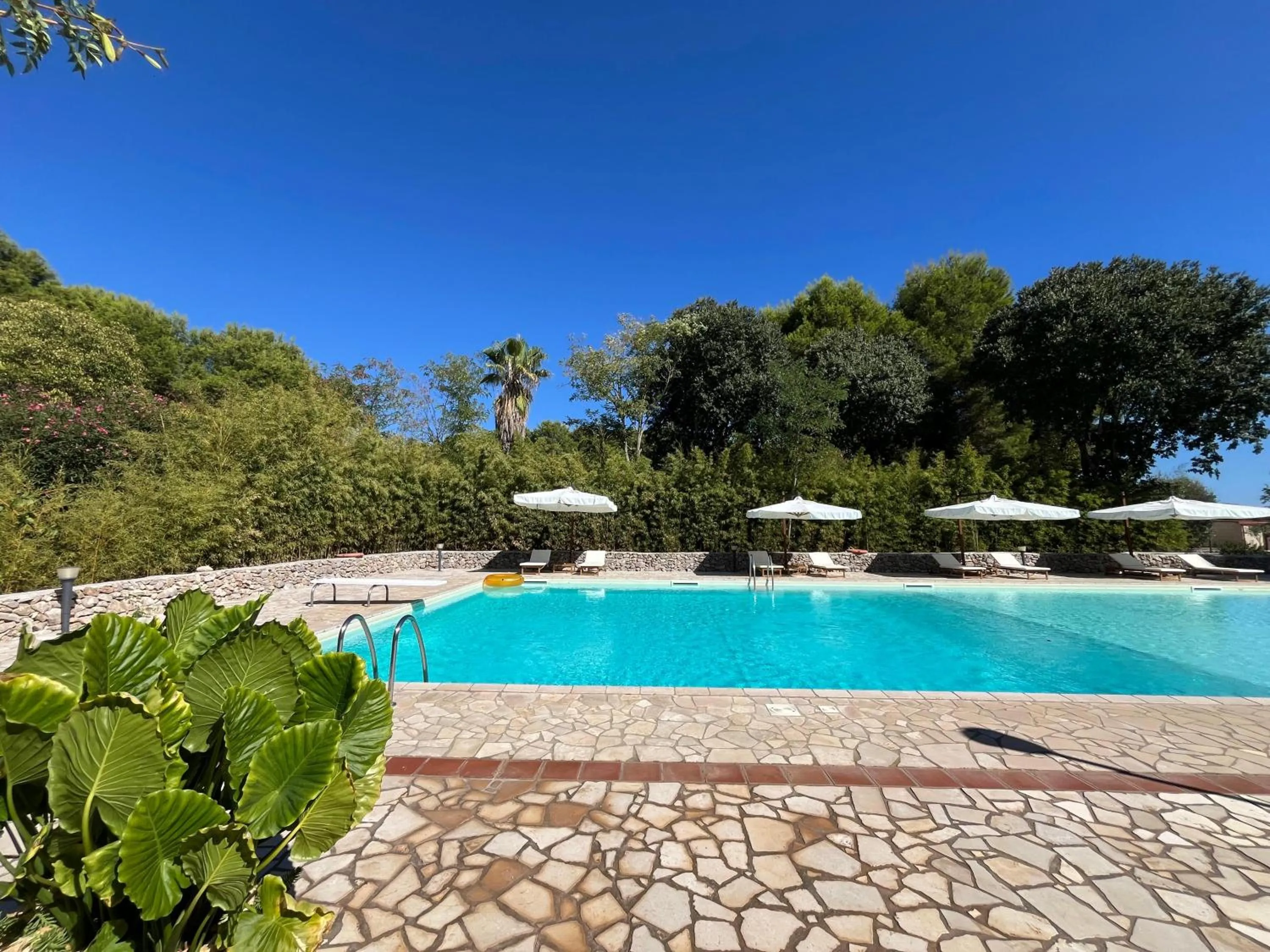 Swimming pool in Casette Masseria La Camardia