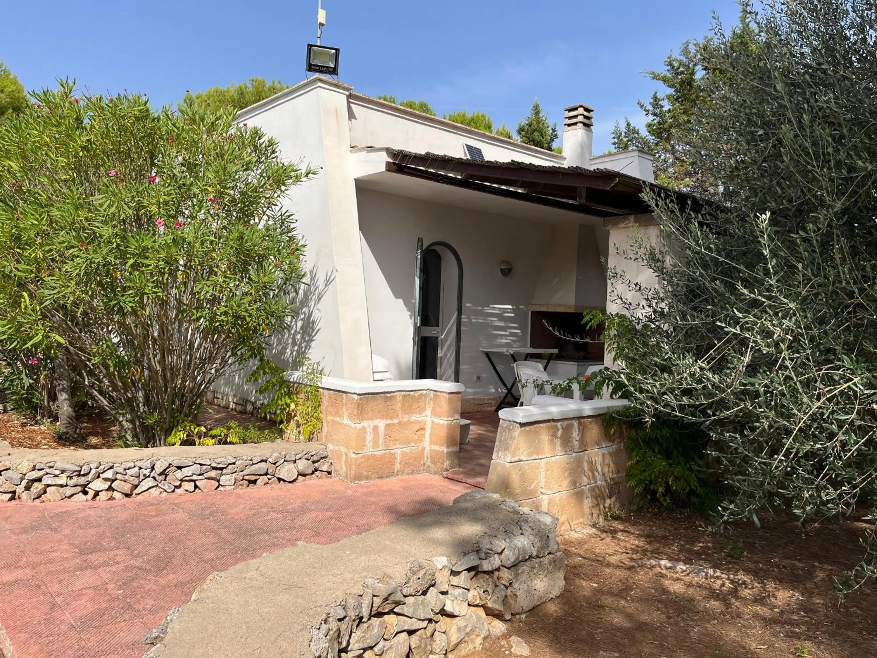 Patio in Casette Masseria La Camardia