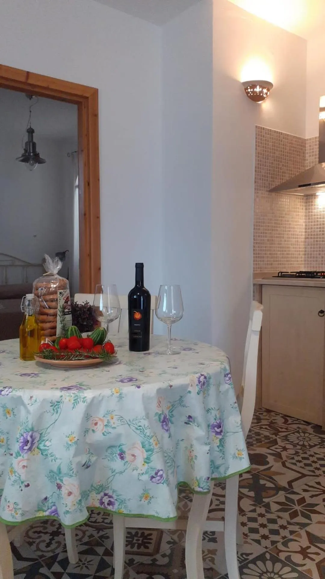 Living room in Casette Masseria La Camardia