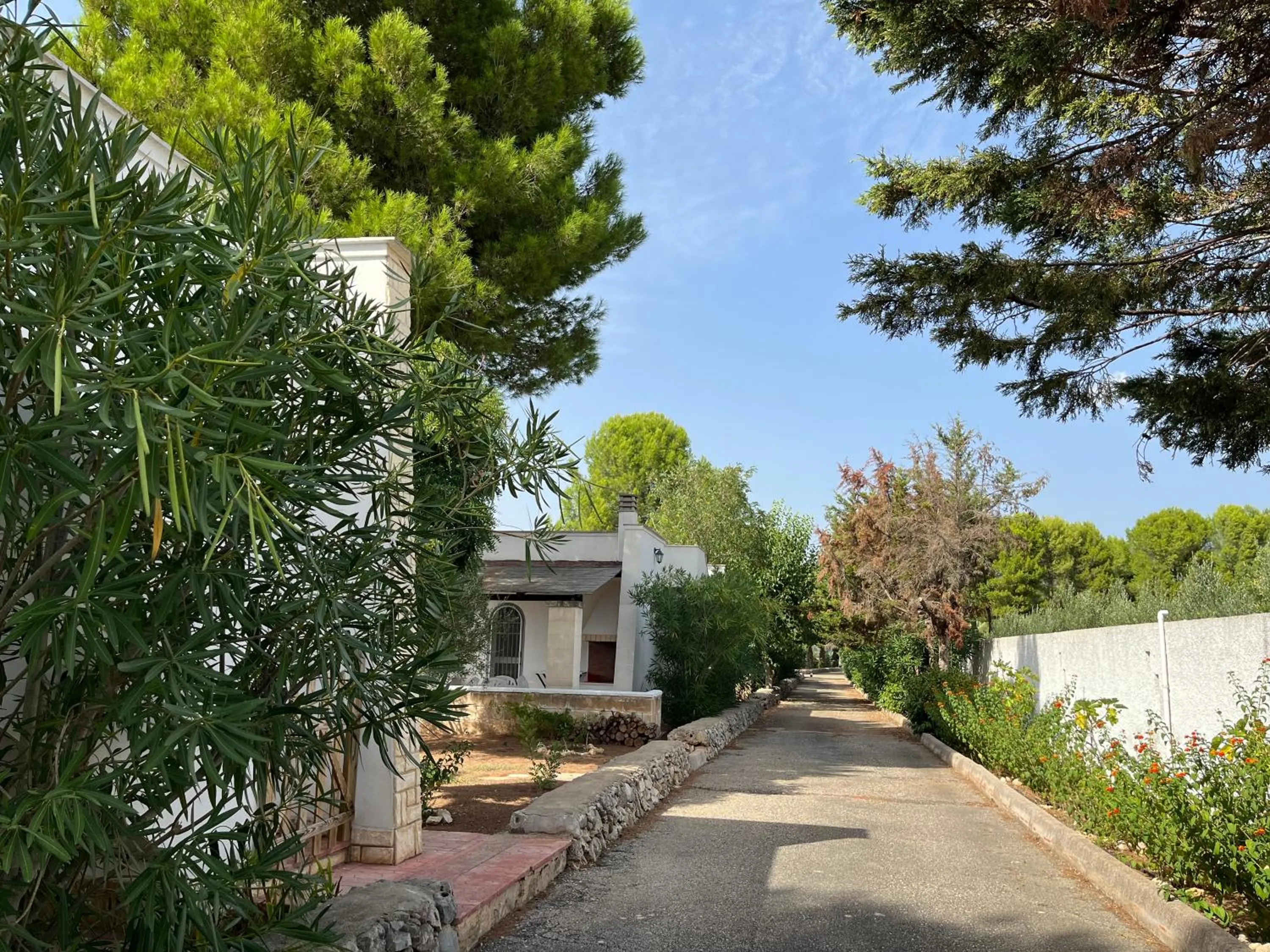 Garden in Casette Masseria La Camardia