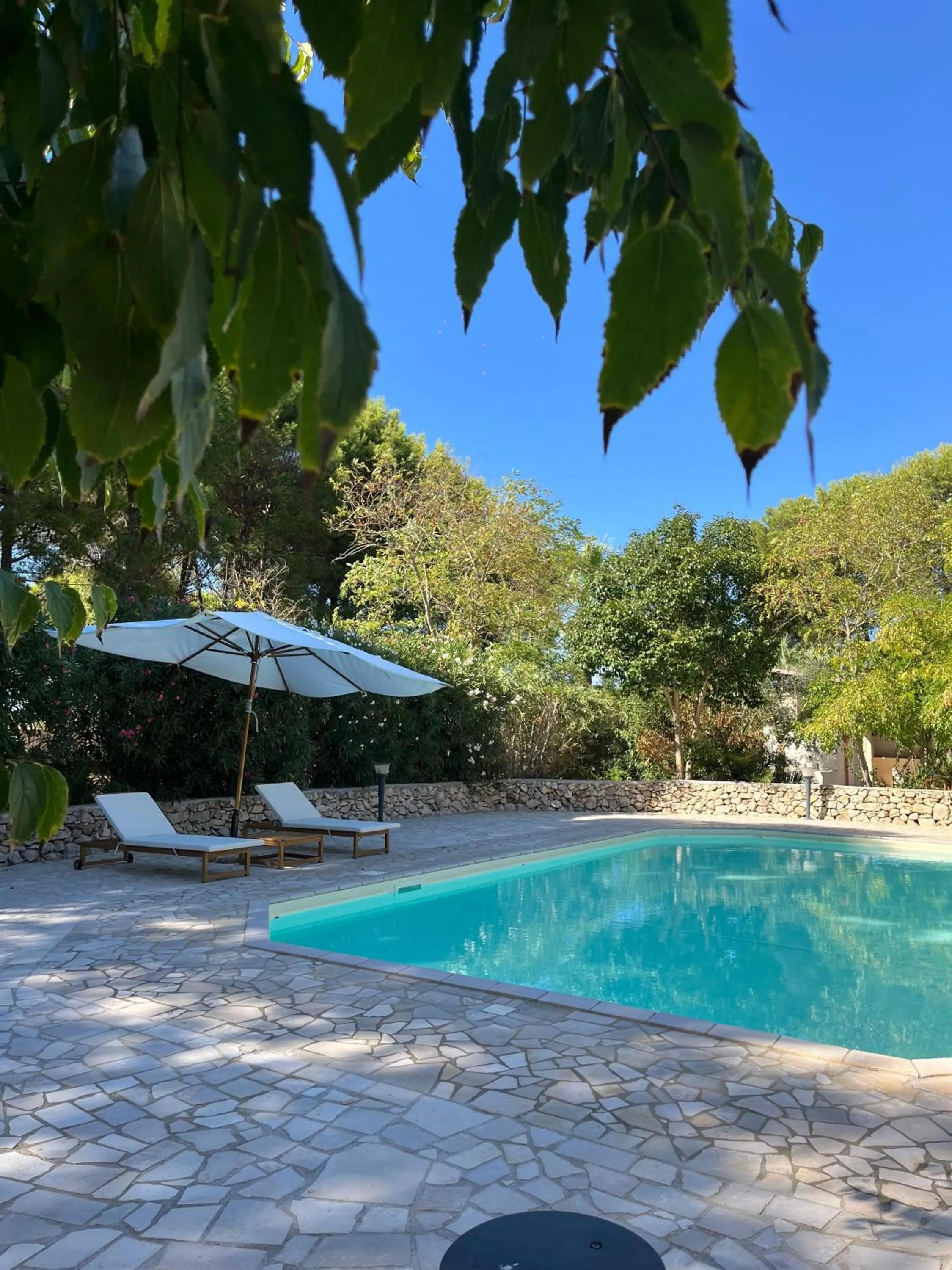 Swimming pool in Casette Masseria La Camardia