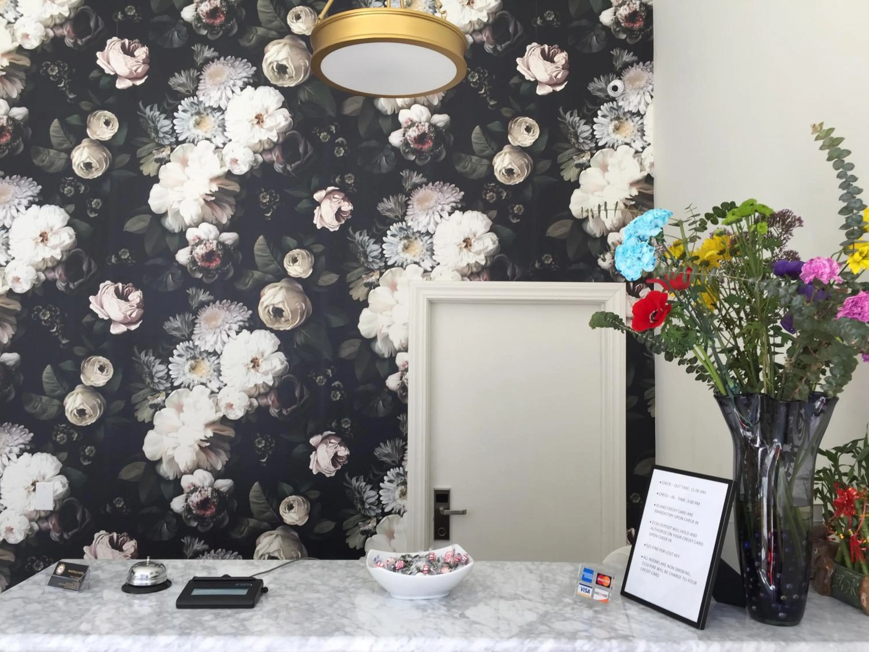 Lobby or reception in Warfield Hotel