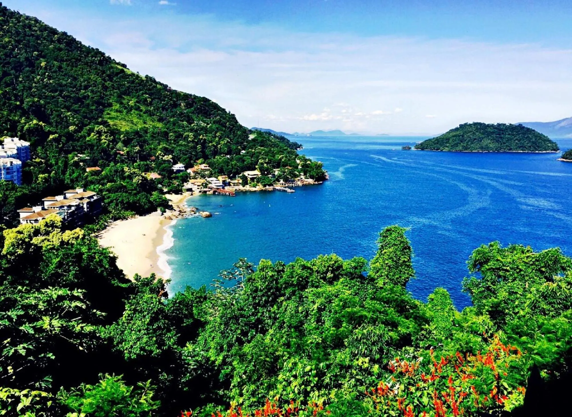 Sea view in Porto Real Suites Mangaratiba