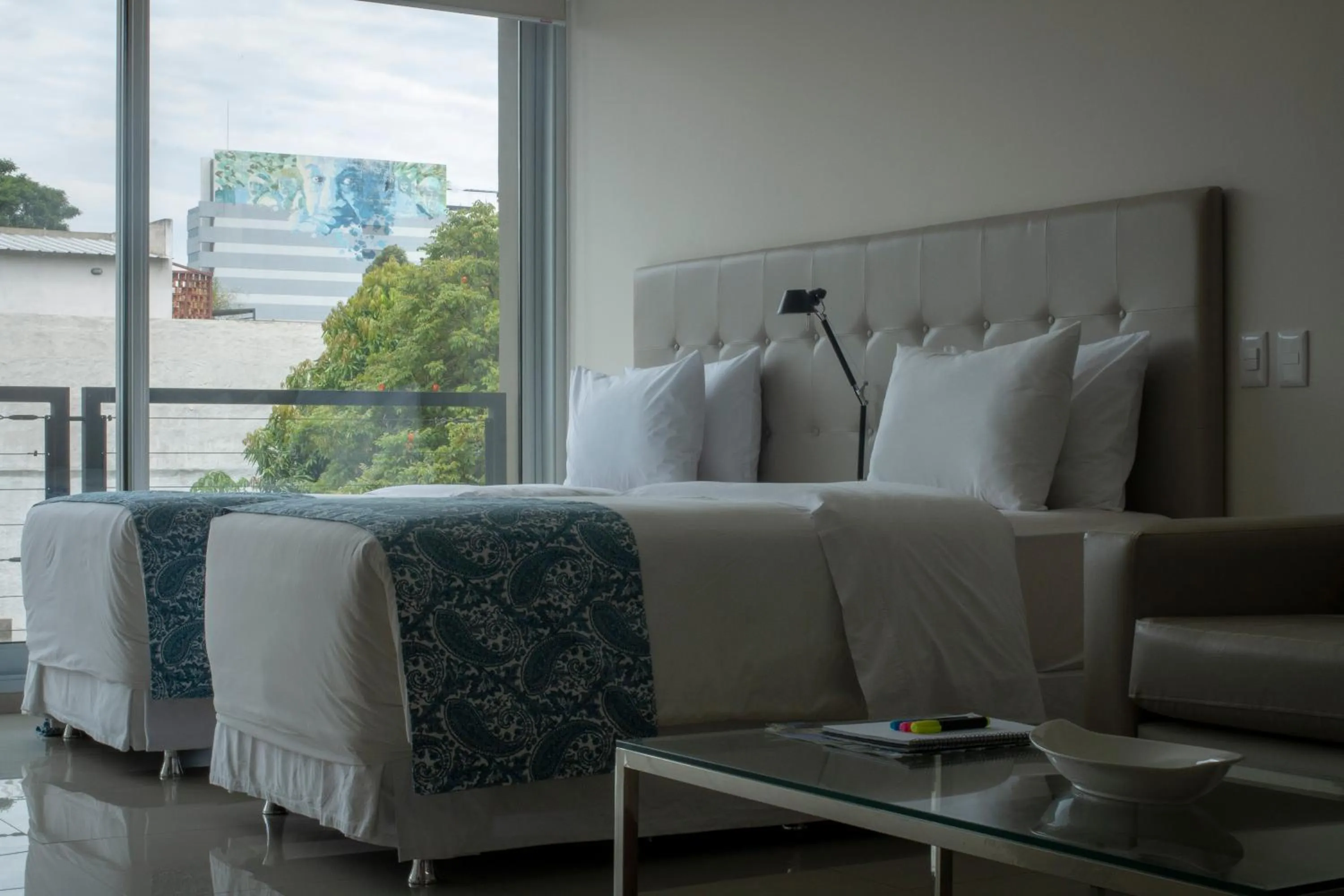 Bed in START Villa Morra Rent Apartments