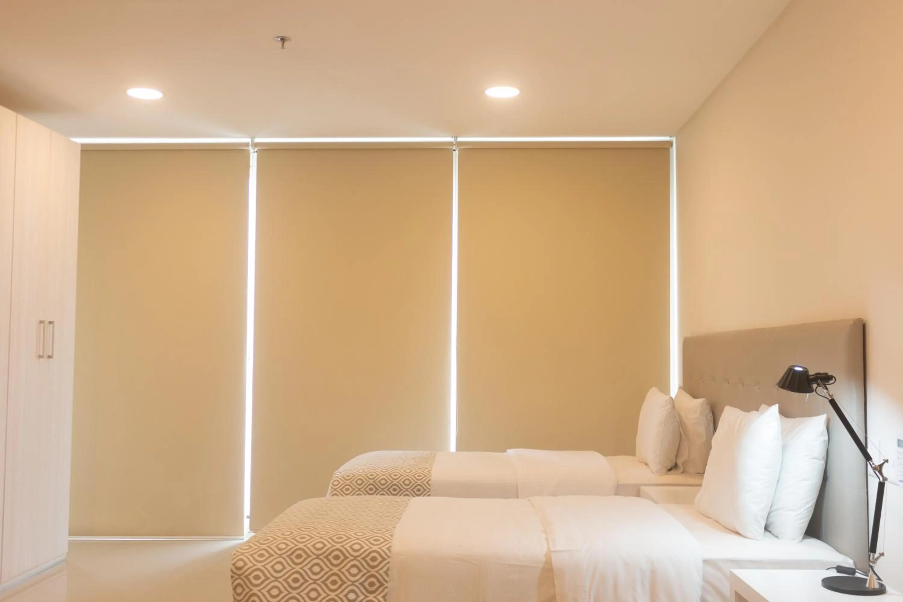 Bed in START Villa Morra Rent Apartments