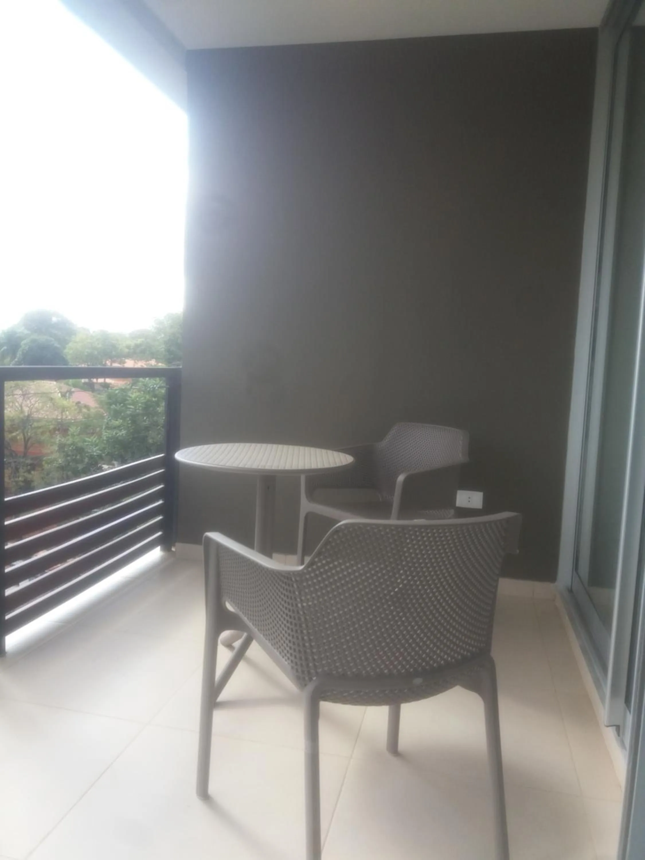 Balcony/Terrace in START Villa Morra Rent Apartments