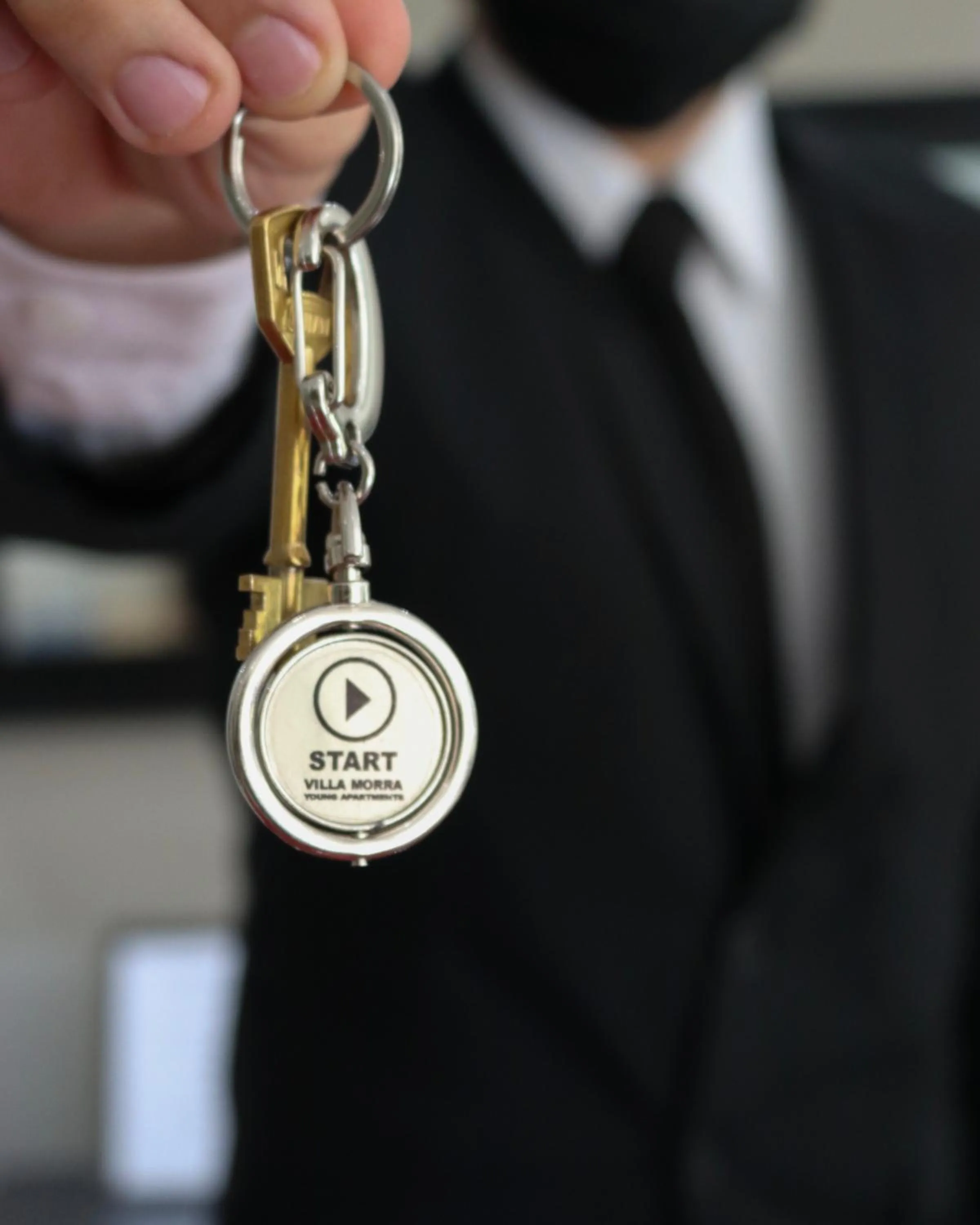 Logo/Certificate/Sign in START Villa Morra Rent Apartments