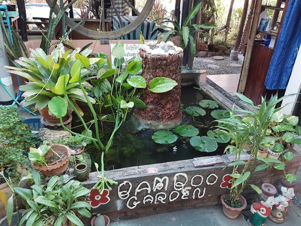 Patio in Bamboo Garden